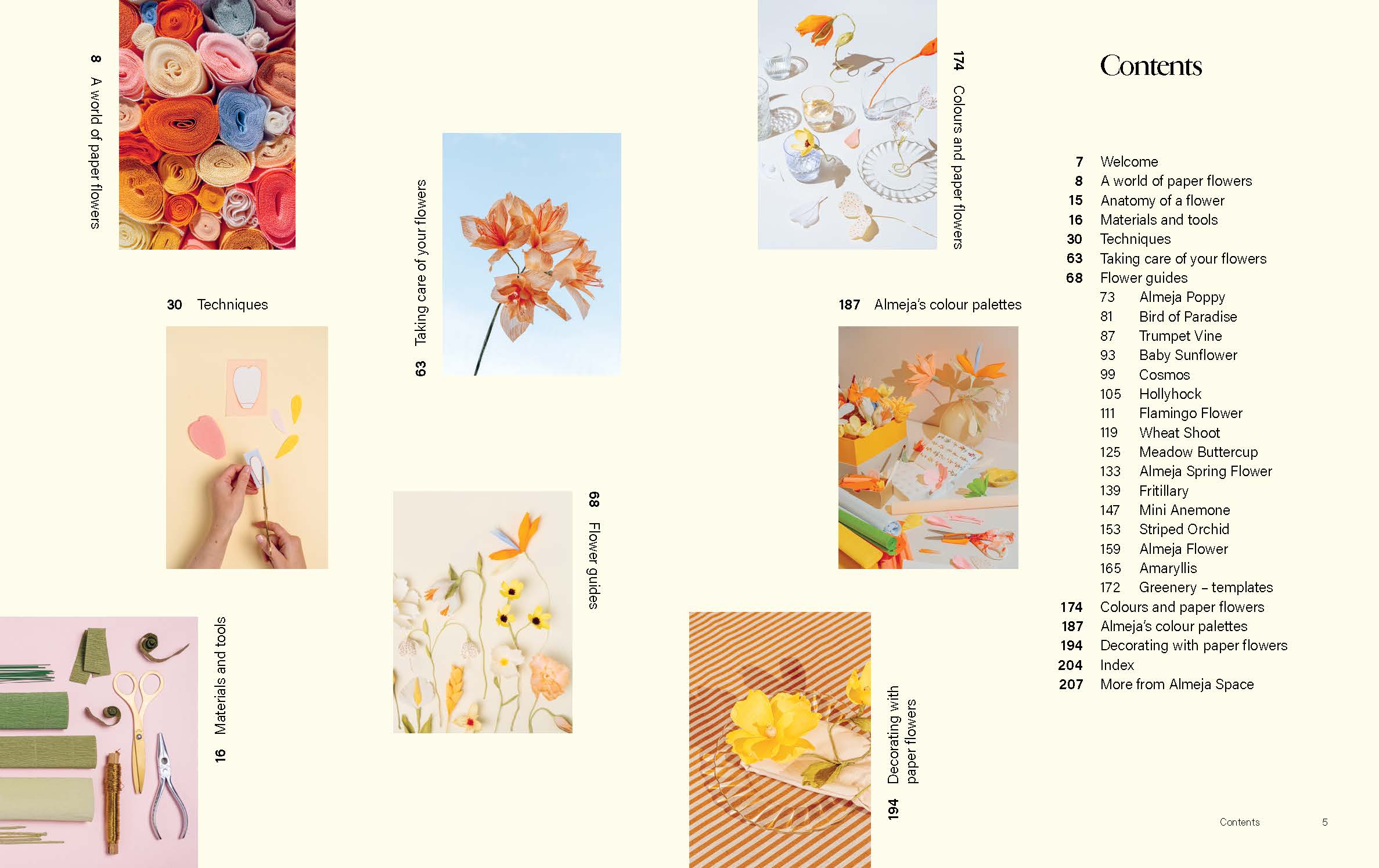 Paper Flowers Book