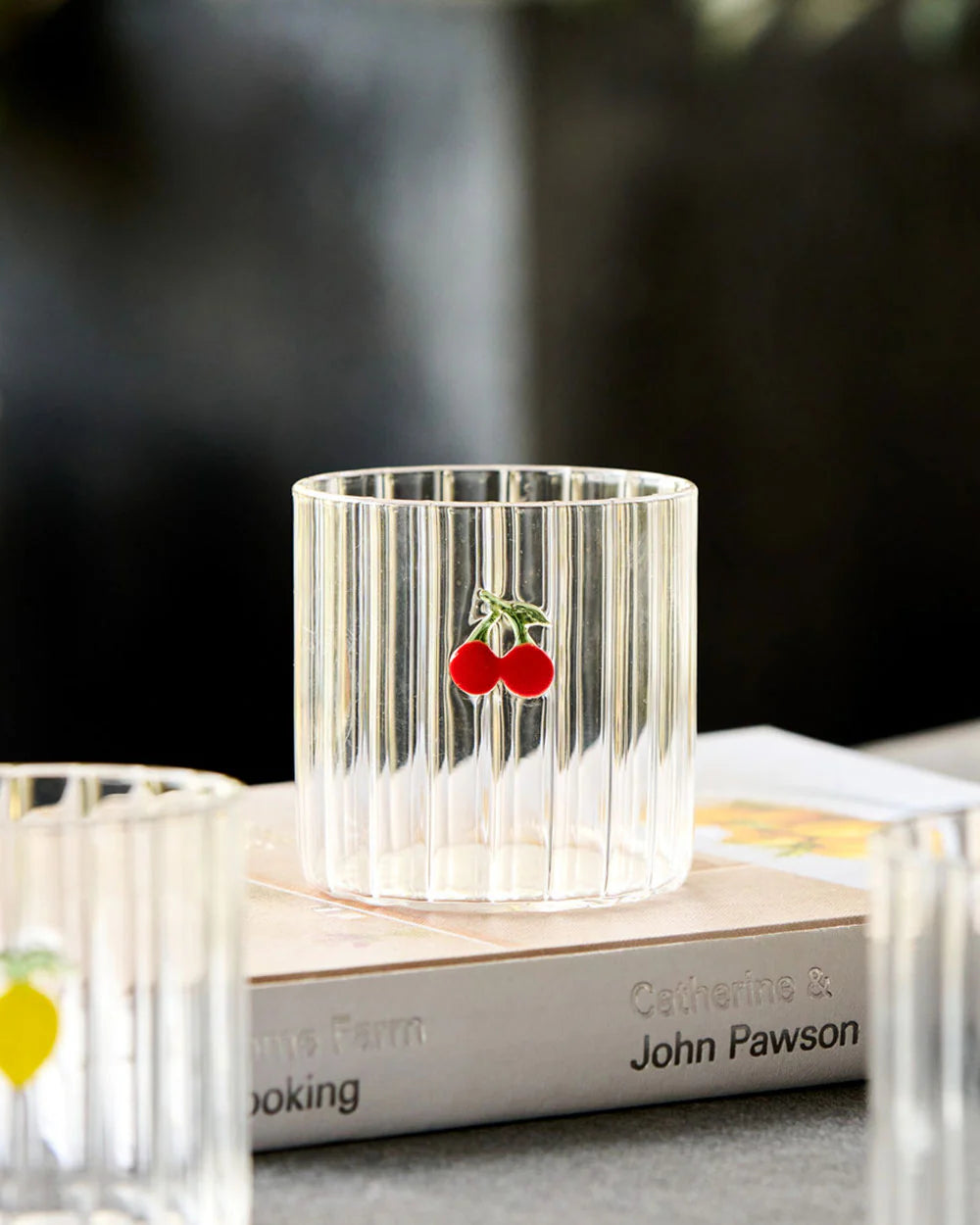 Glass Tumbler | Cherry Haven