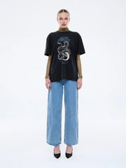 Jessie Oversized Tee | Python