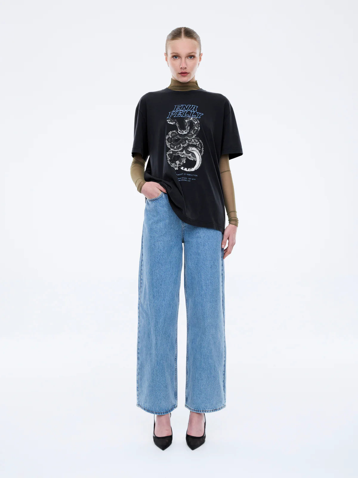 Jessie Oversized Tee | Python