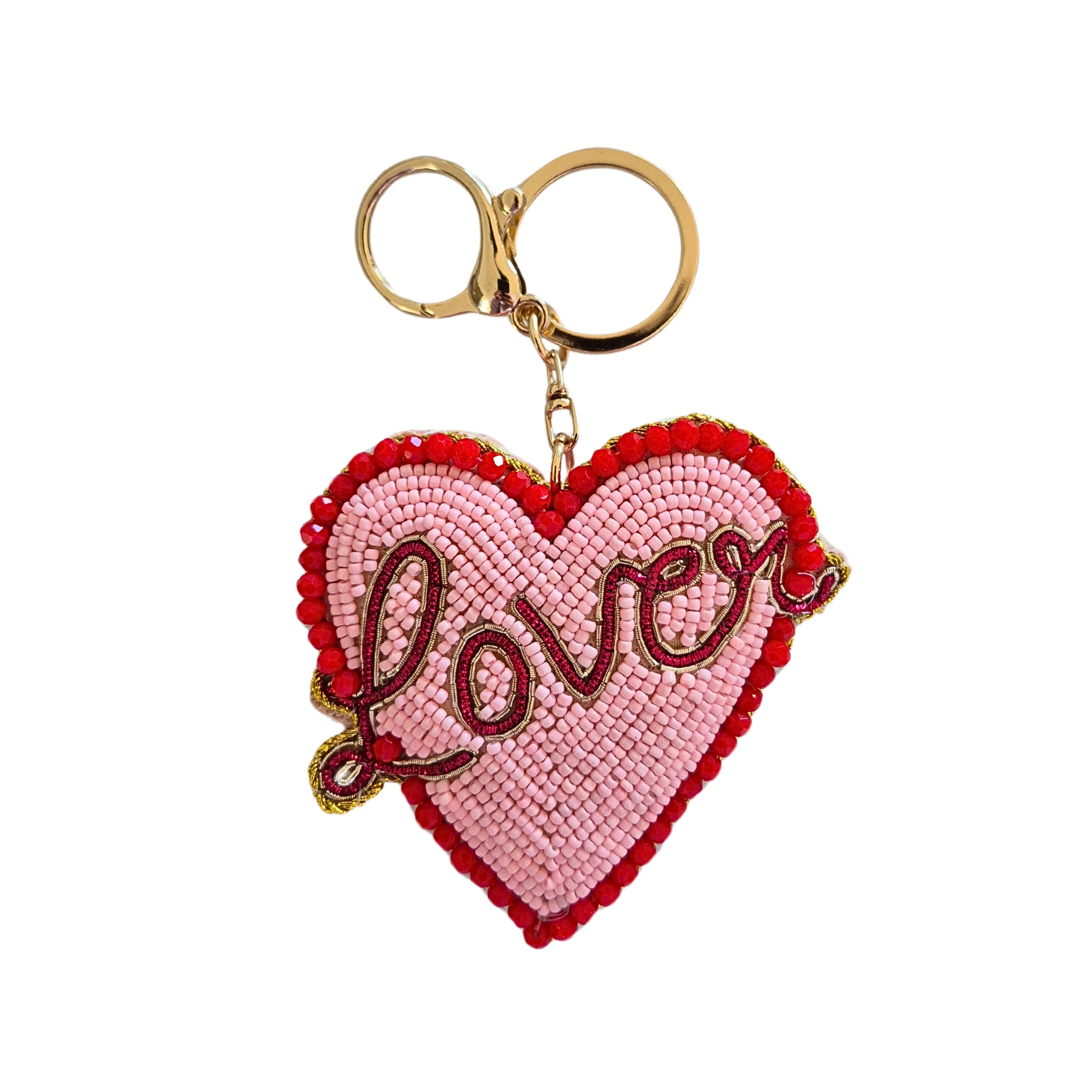 Zoda Beaded Keychain | Love