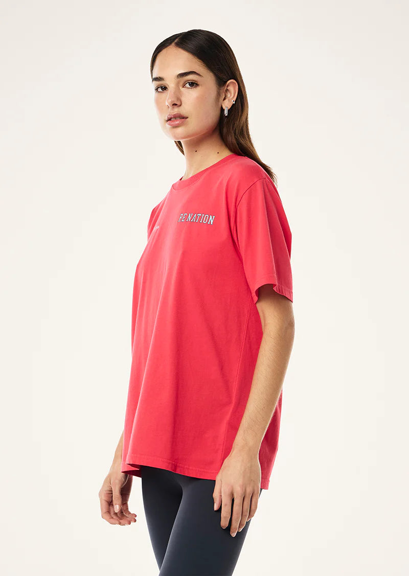Slate Tee | Washed Strawberry
