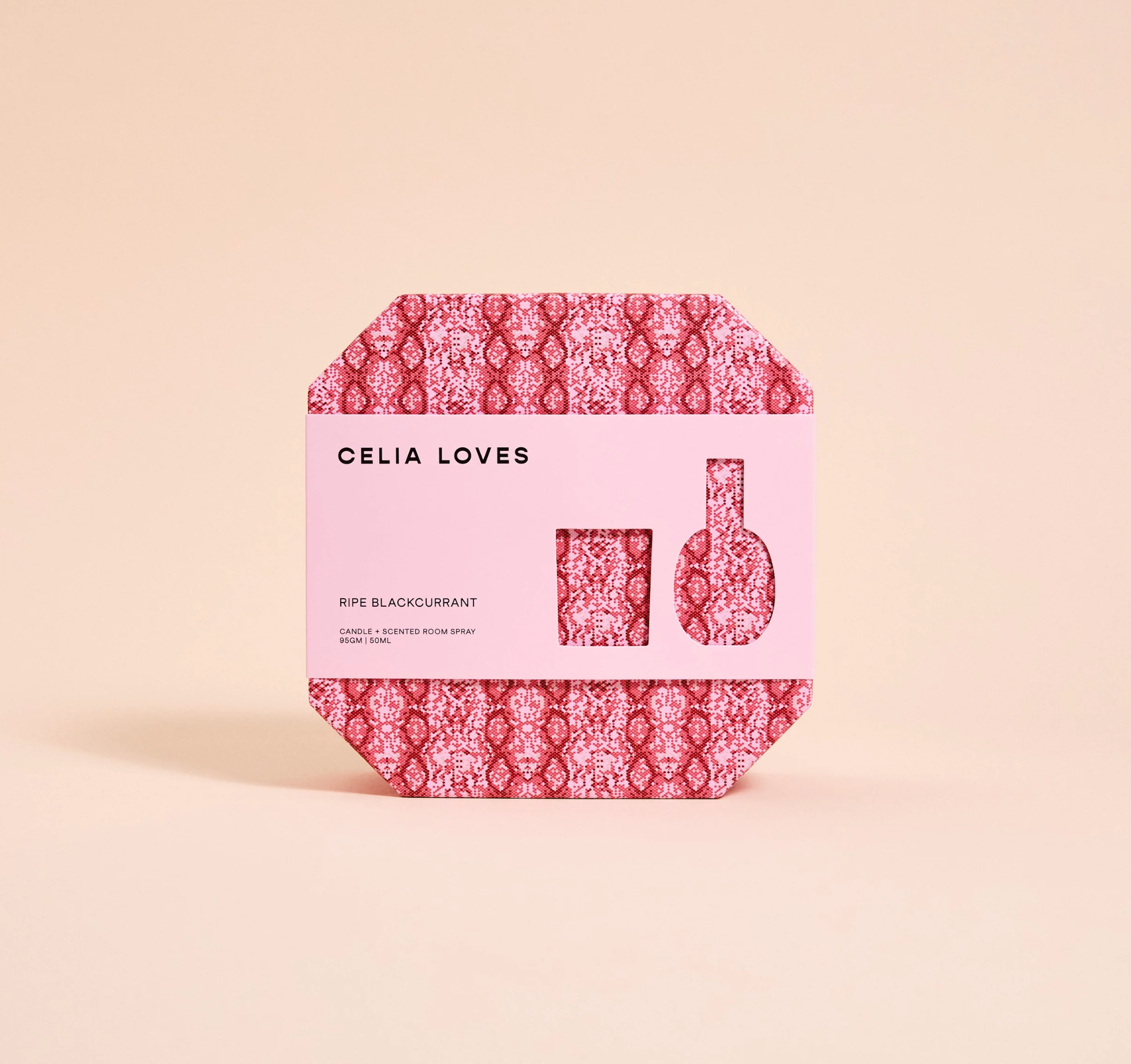 Celia Loves | Ripe Blackcurrant Candle & Room Spray Duo Set
