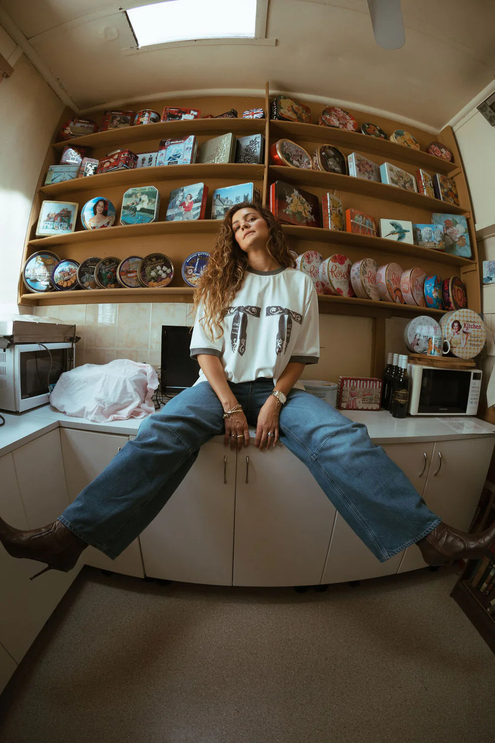 By Whitney Western Bow Tee