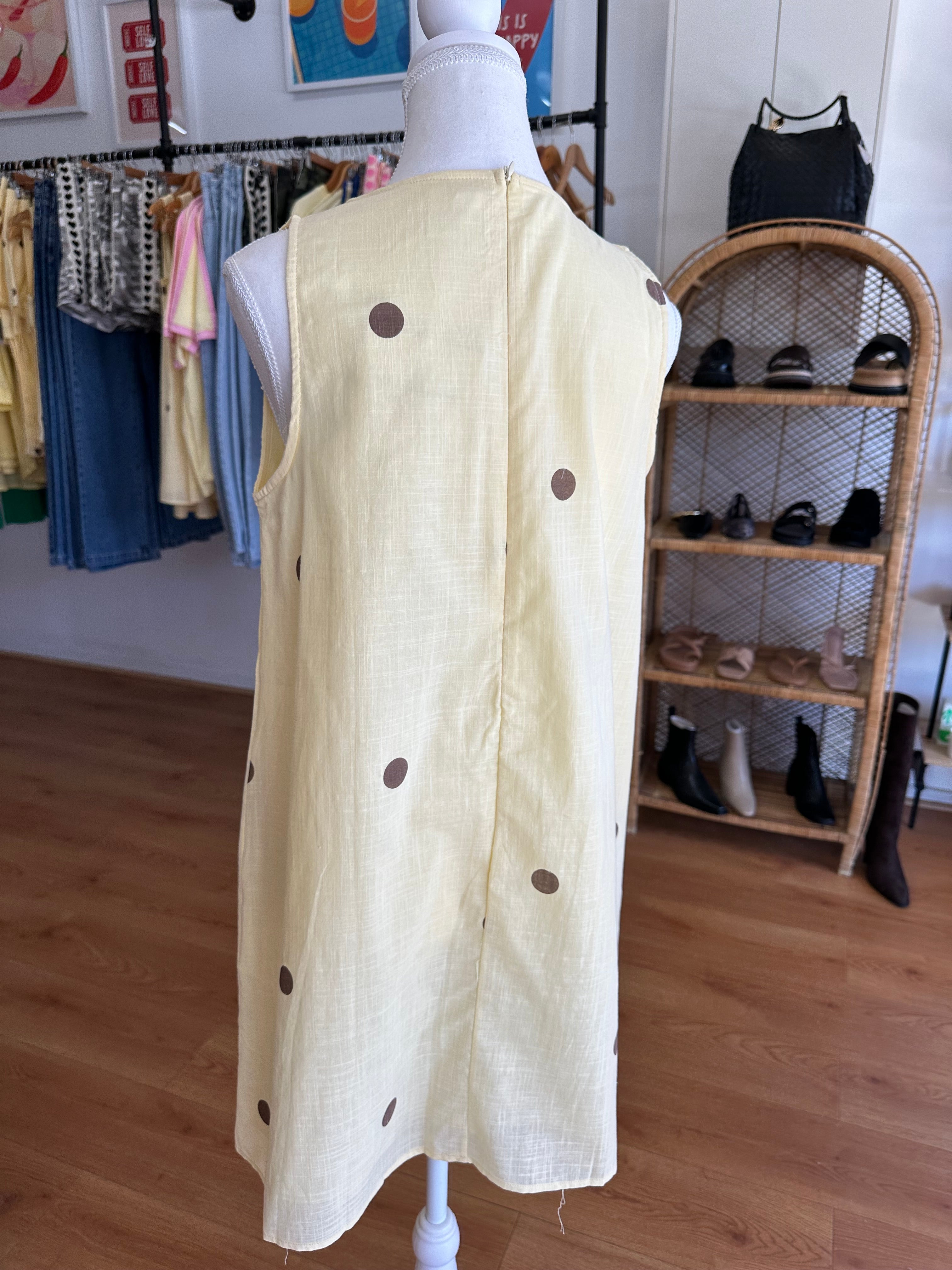 Yellow Polka Dot Mini