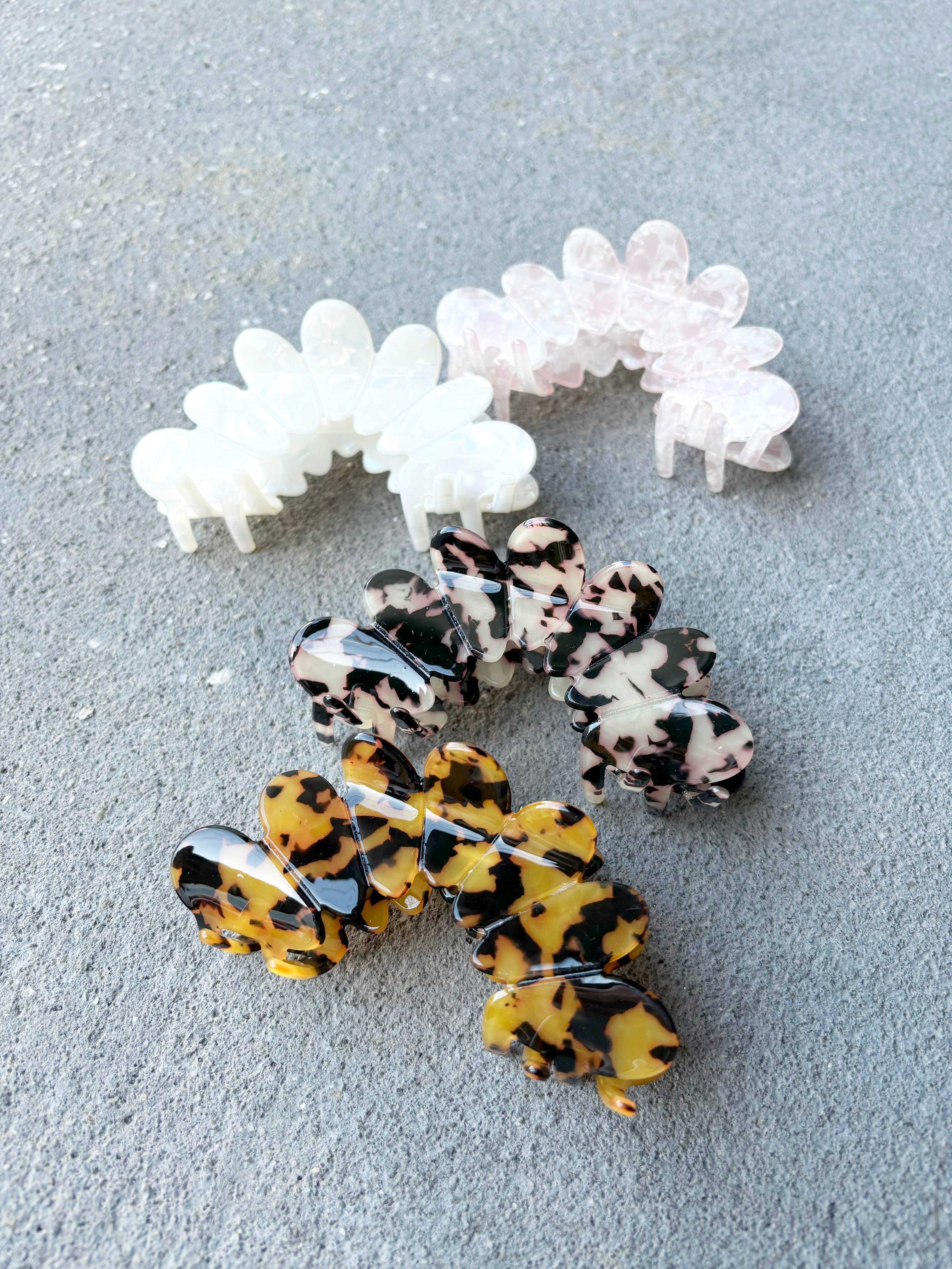 Bubble Hair Claw Clips | Light Tort