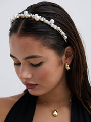 Bubble Pearl Statement Headband