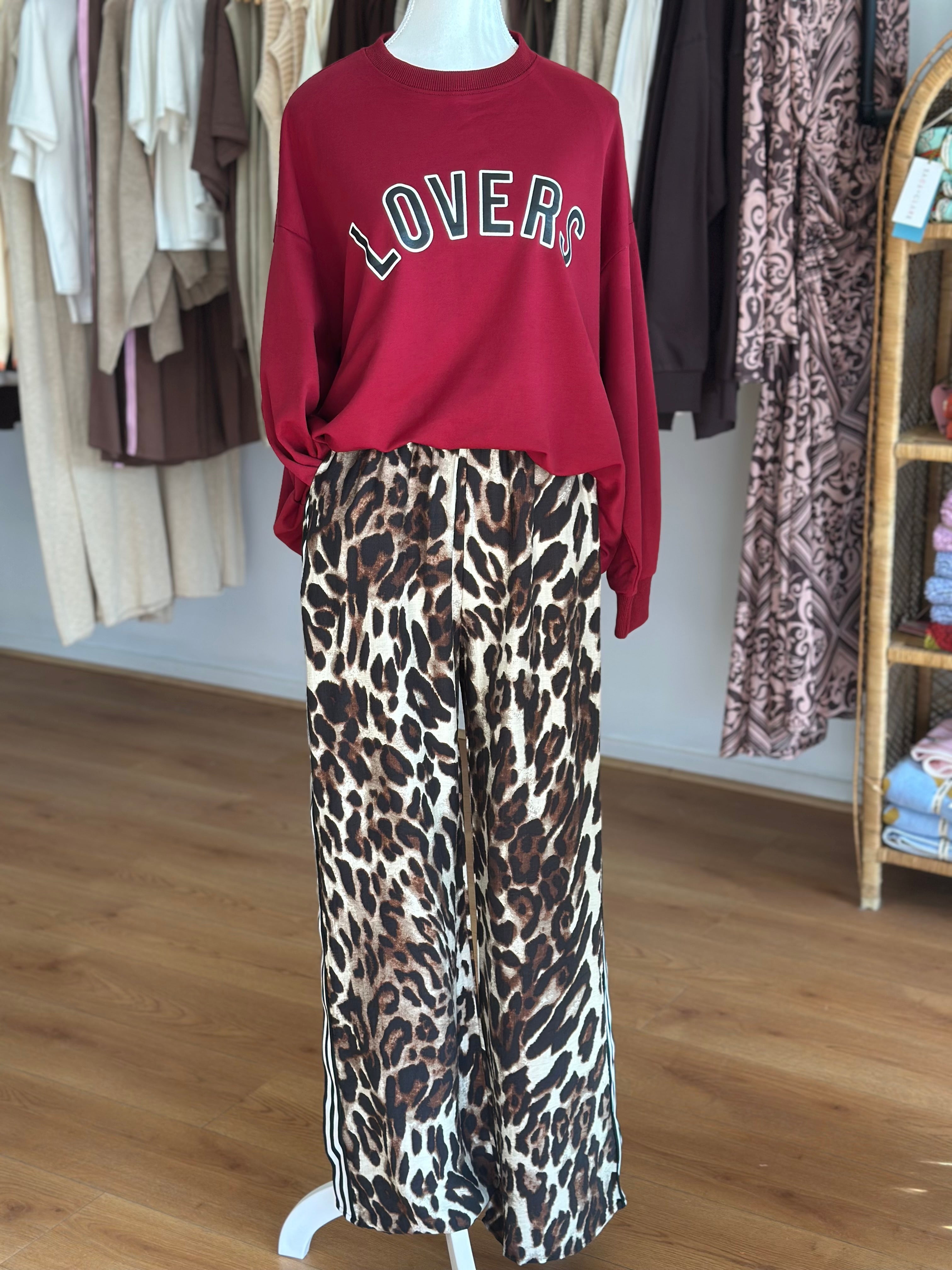 By Frankie Lovers Long Sleeve | Burgundy