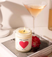 Pink Cocktail Soy Candle