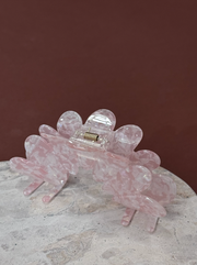 Bubble Hair Claw Clips | Pink