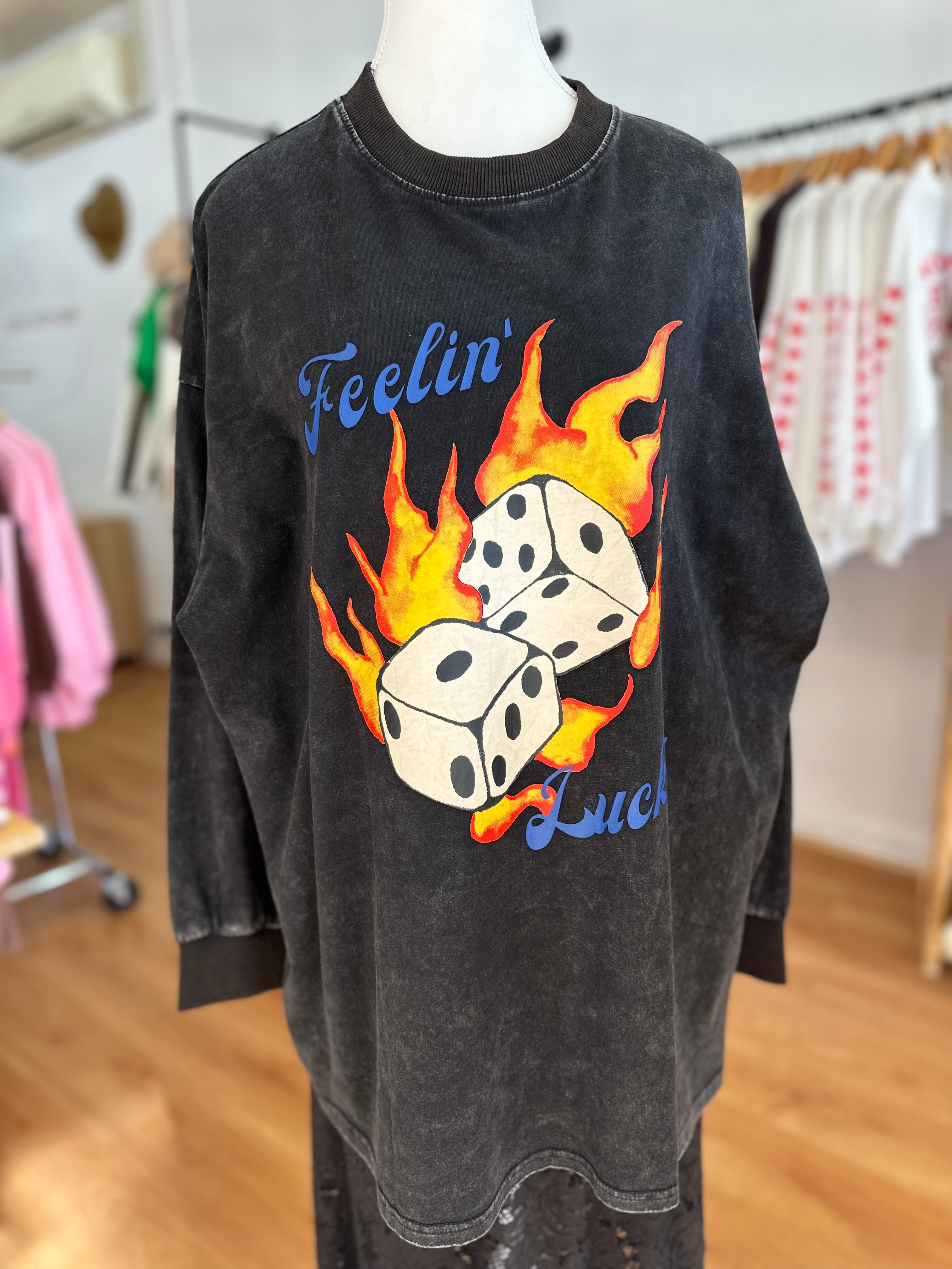 By Frankie Feeling Lucky Long Sleeve