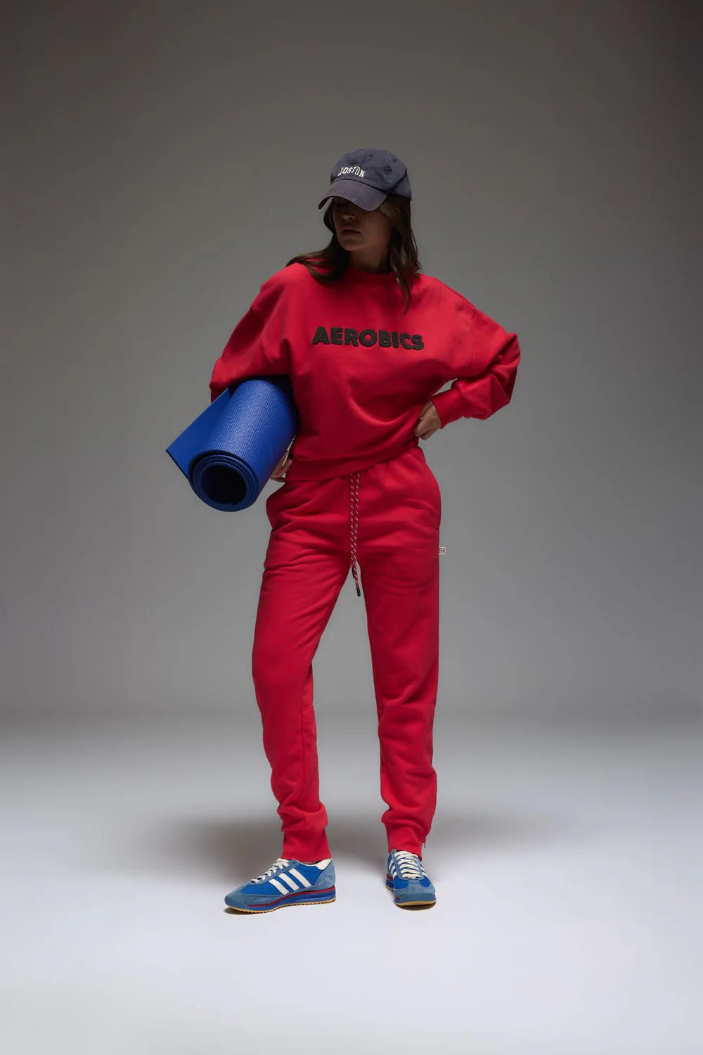 Aerobics Trackpant | Tulip Red