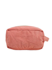 Corduroy Dopp Kit in Peach