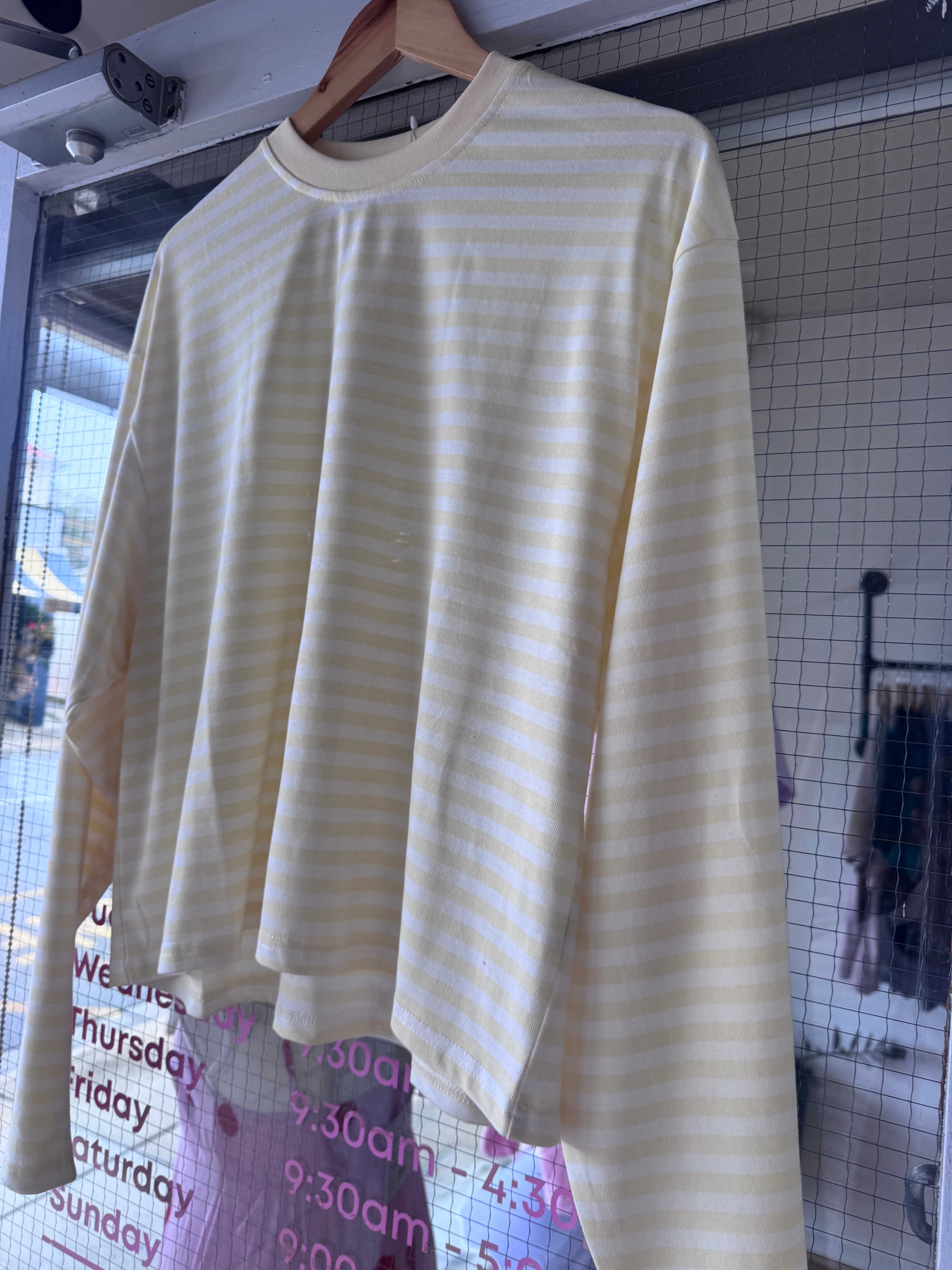 Long Sleeve Top | Yellow