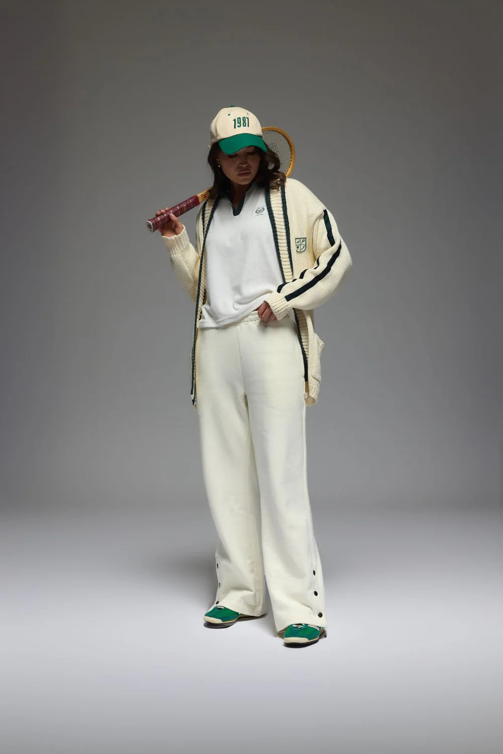 Araminta James - Club Cardigan | Coconut