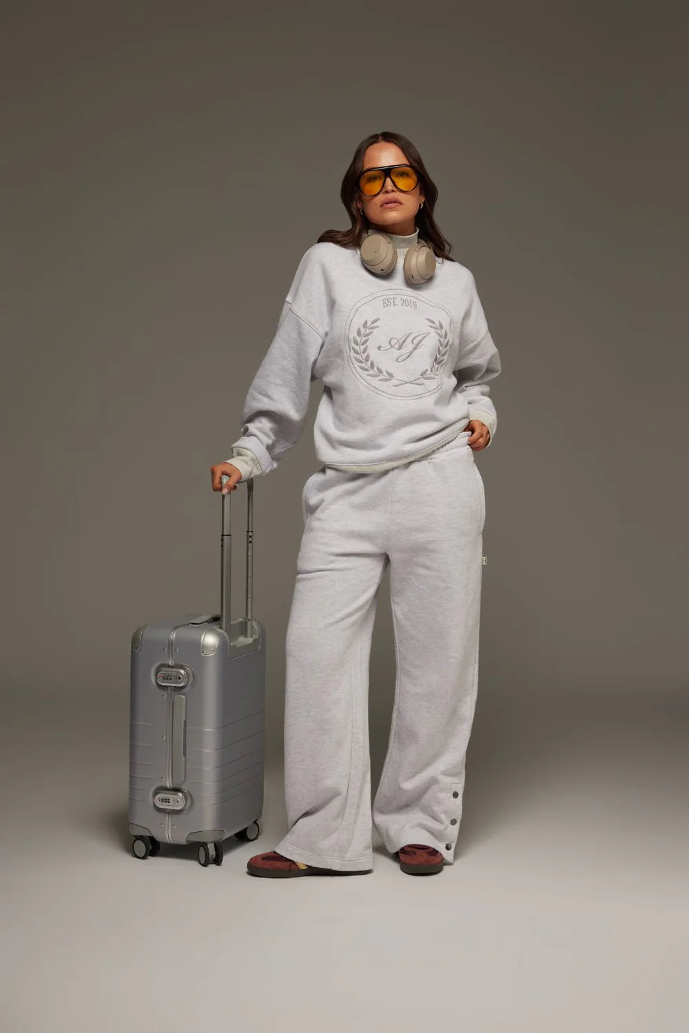 Araminta James - Snap Hem Trackpant | Cloud