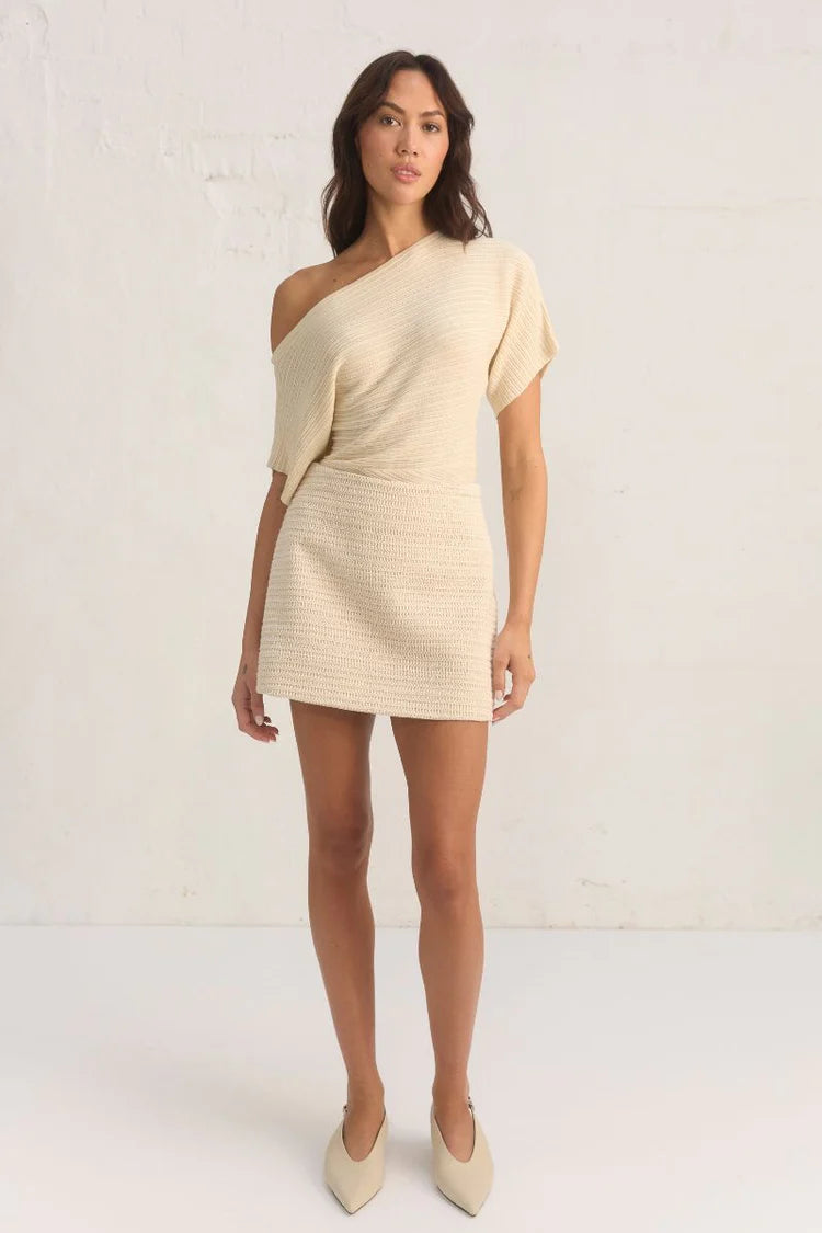 Celest Knit Top | Cream