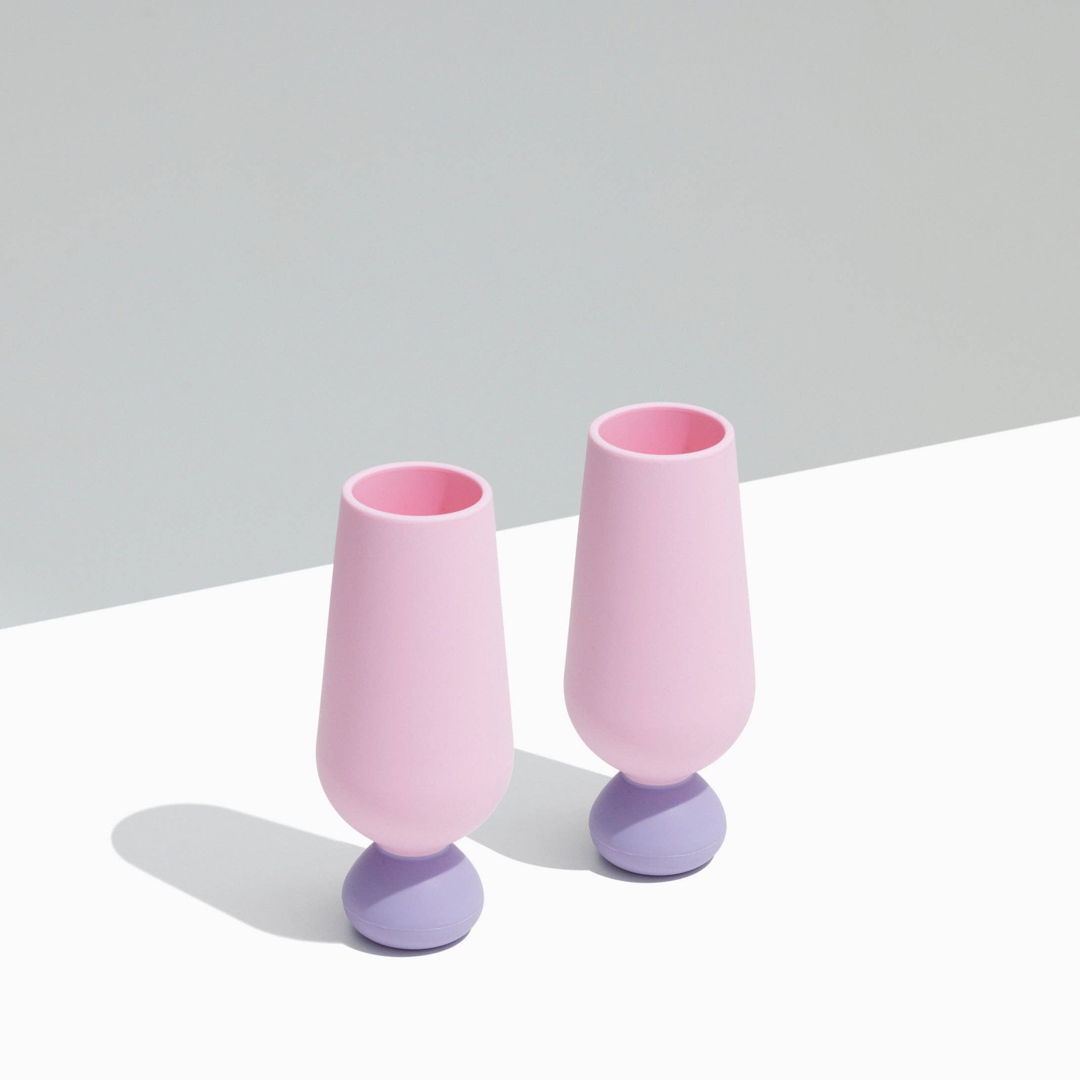 Bubble Champagne Flute Set | Unbreakable Silicone : Lemonchello