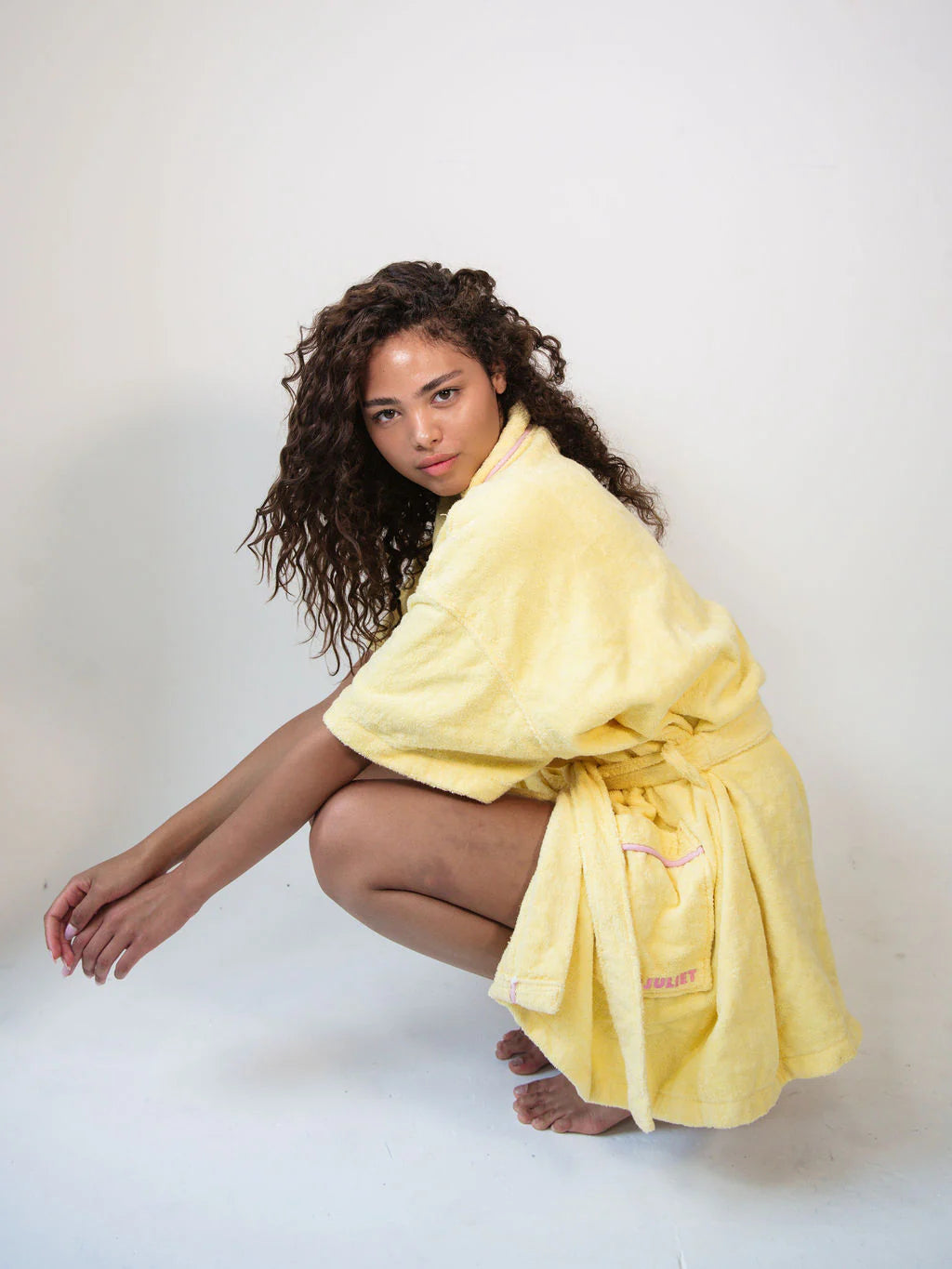 K-JULIET | Yellow W/ Pink Piping