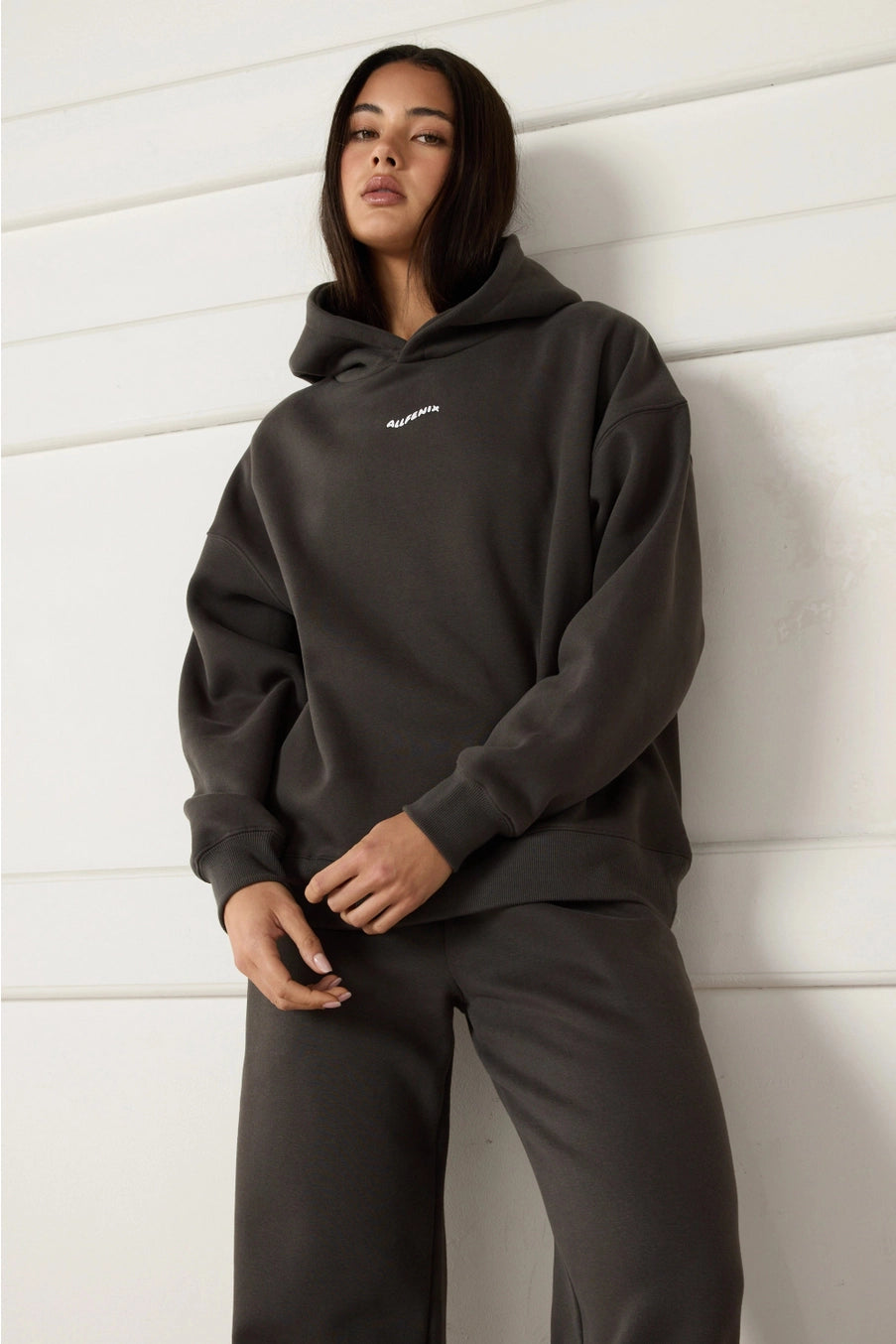 Pilates Series Hoodie | Vintage Black