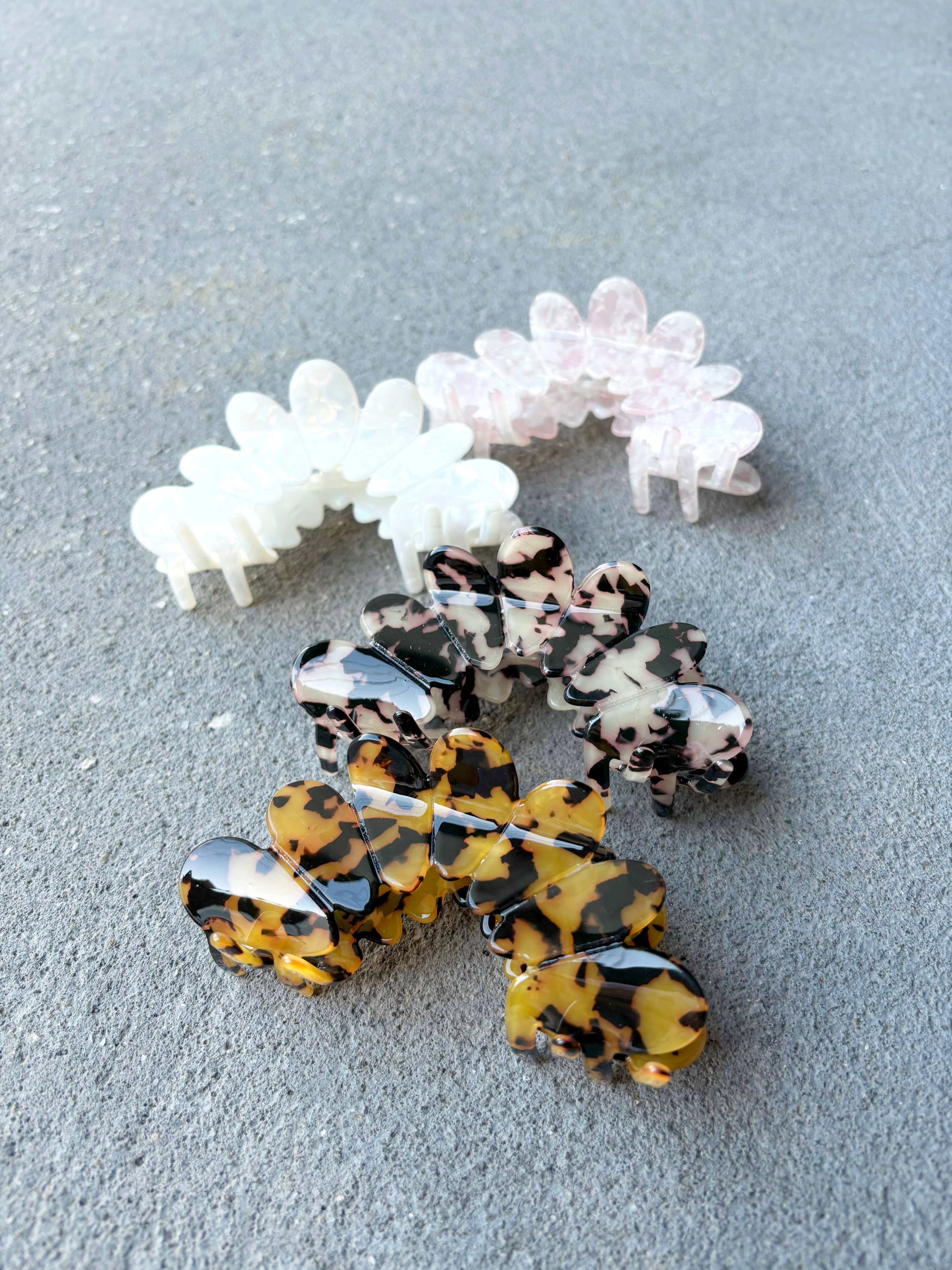 Bubble Hair Claw Clips | Light Tort