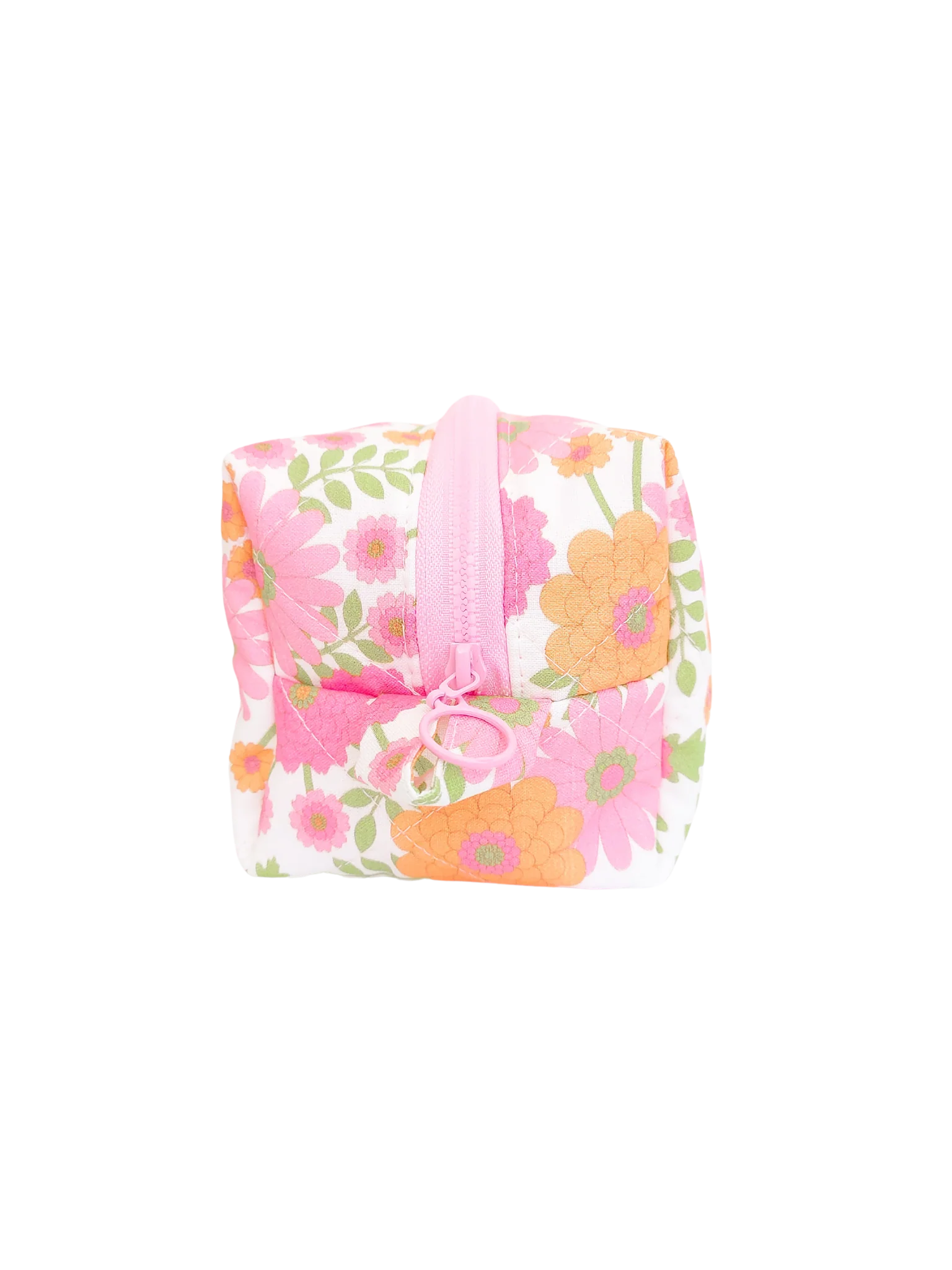 Quilted Makeup Bag | Vintage Floral