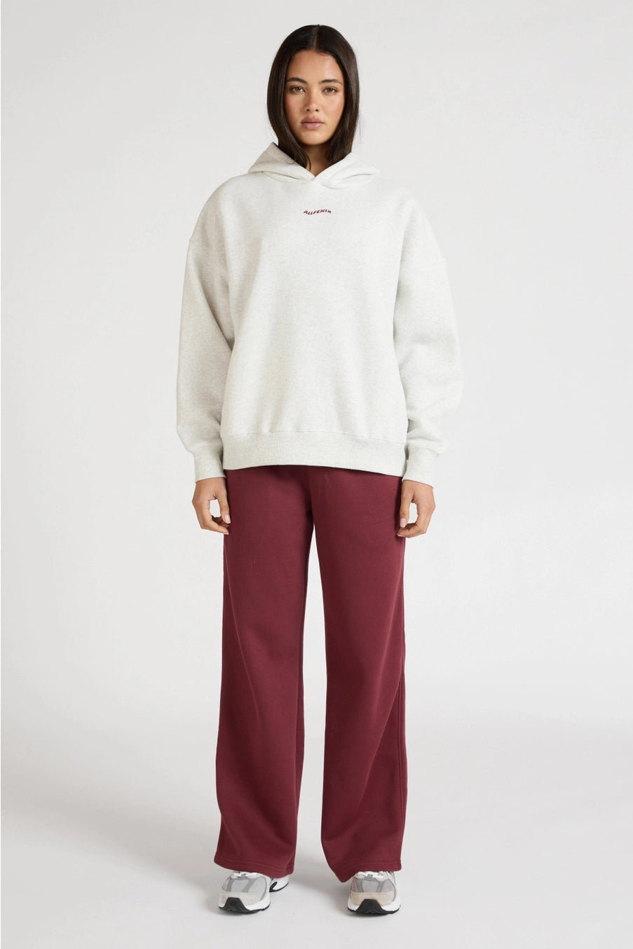 Pilates Series Hoodie | White Marle