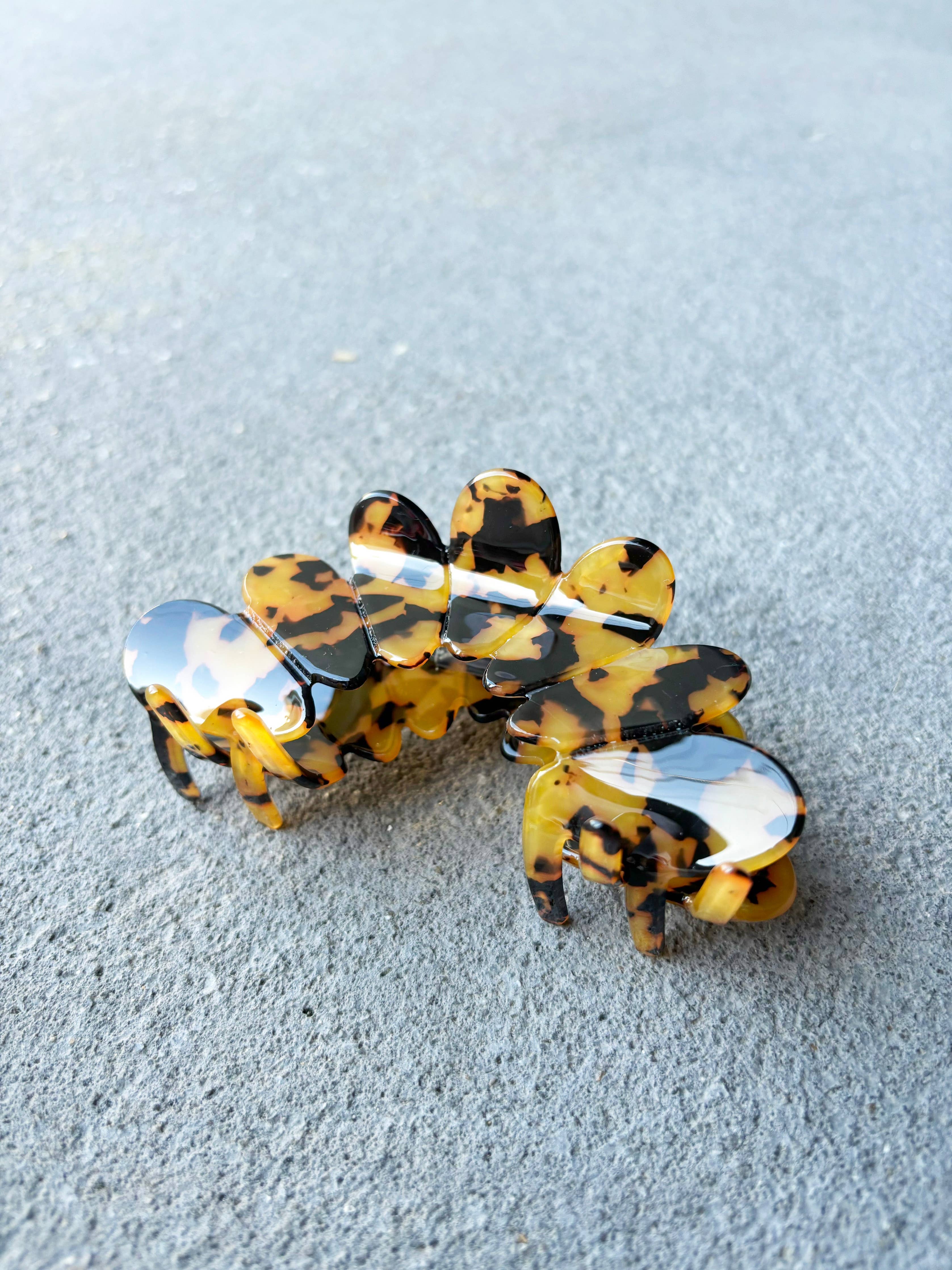 Bubble Hair Claw Clips | Light Tort