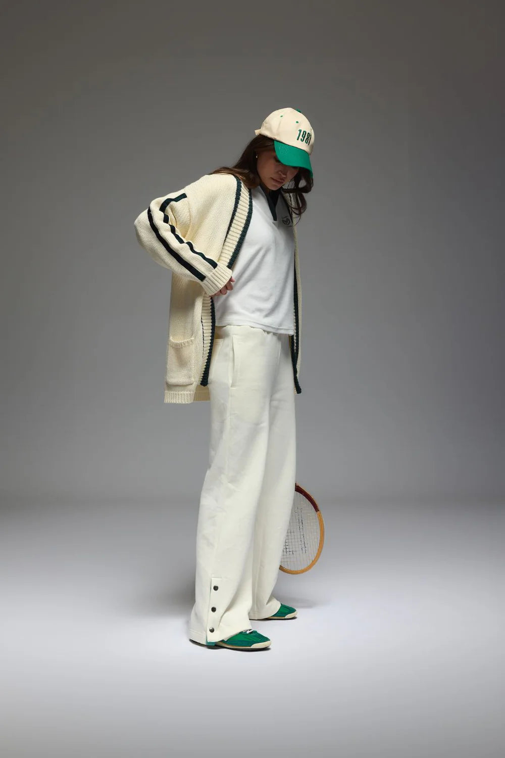 Araminta James - Club Cardigan | Coconut