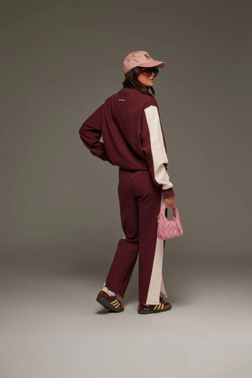 Araminta James Saint Germain Knit Sweatshirt | Red Wine