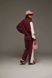 Araminta James Saint Germain Knit Sweatshirt | Red Wine
