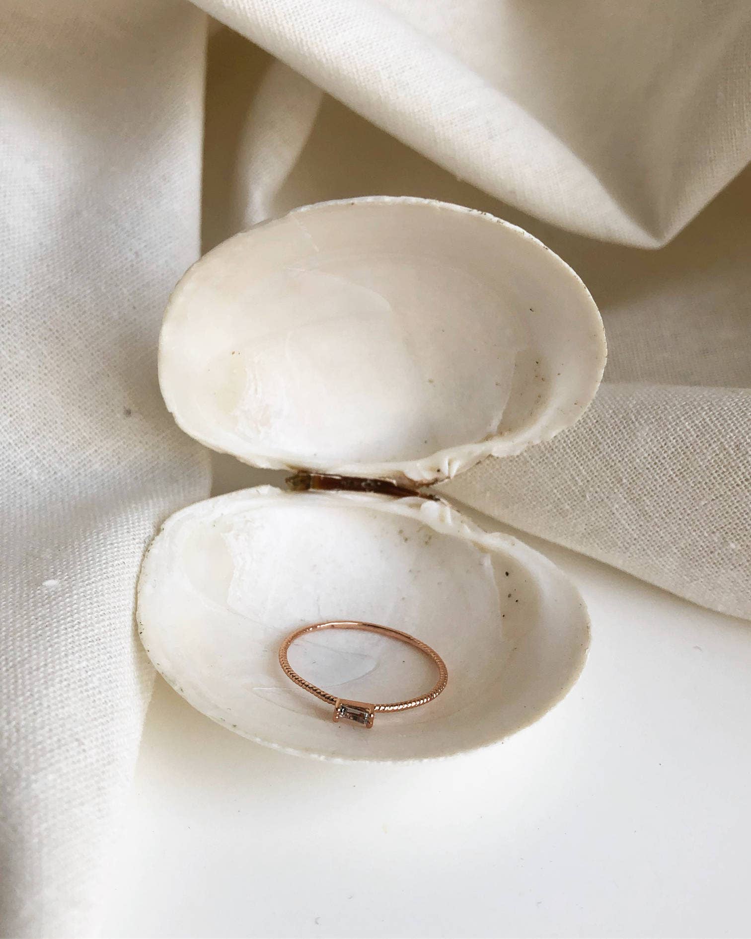 Tiny CZ Ring | Gold