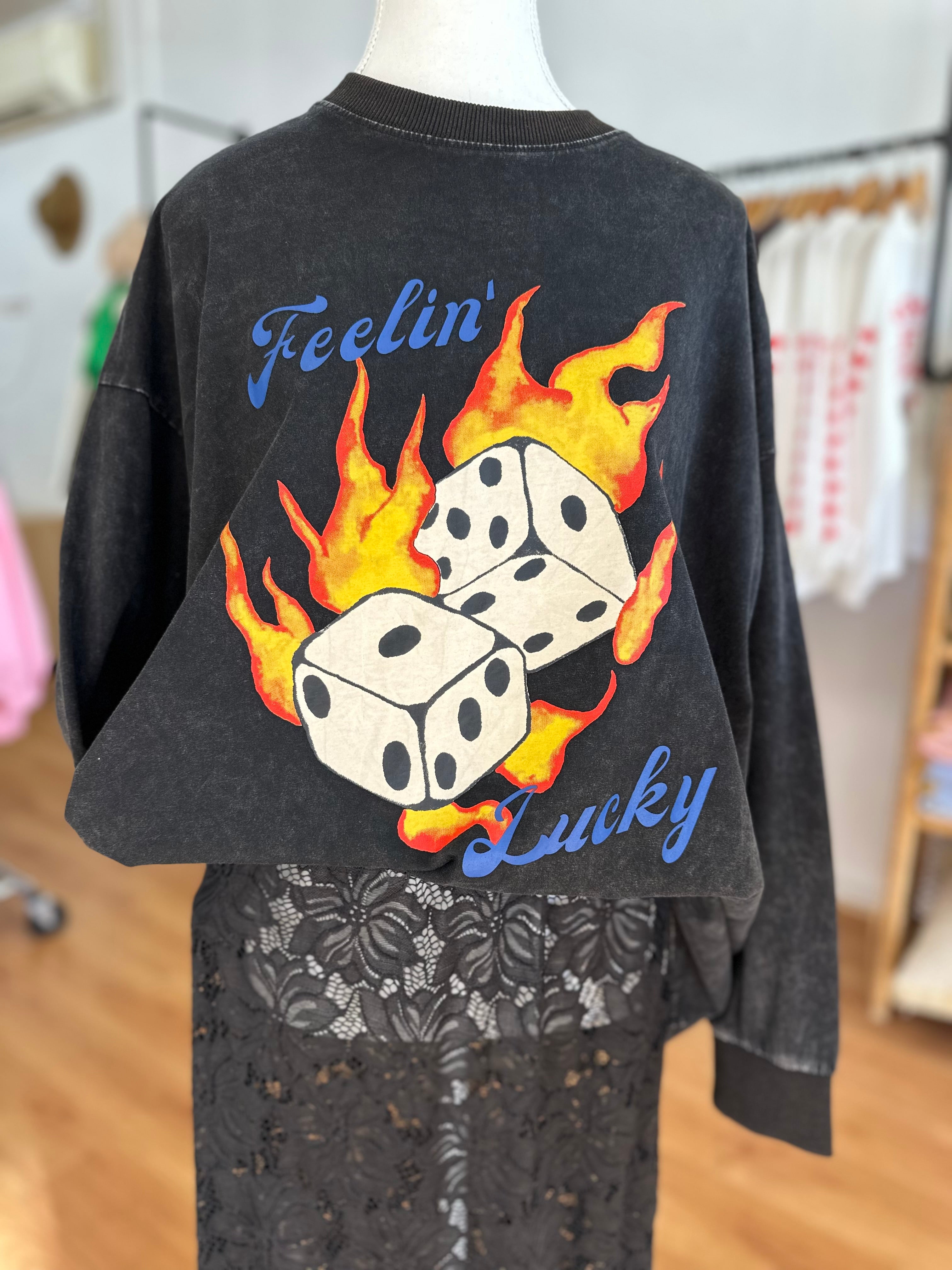 By Frankie Feeling Lucky Long Sleeve