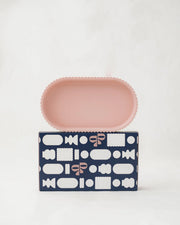 Small Scalloped Trinket Tray | Dusky Pink