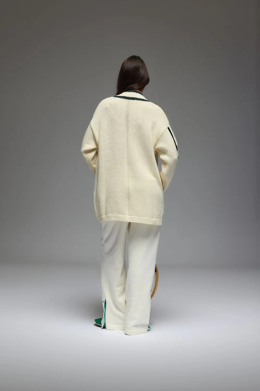 Araminta James - Club Cardigan | Coconut