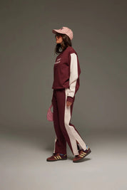 Araminta James Saint Germain Knit Sweatshirt | Red Wine