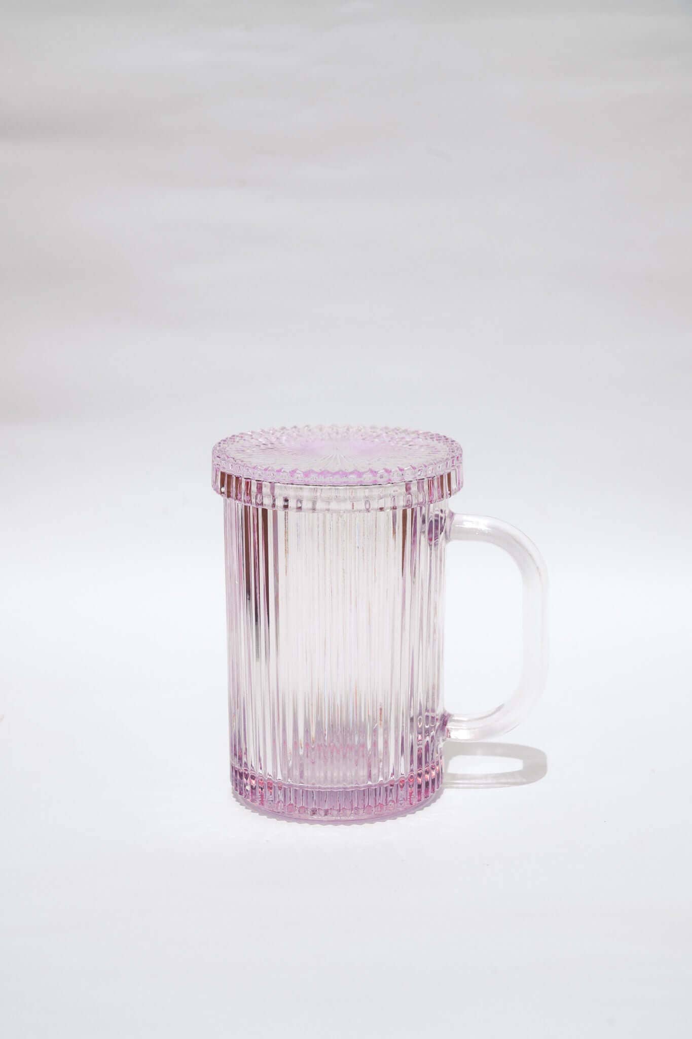 THE HARLEE GLASS MUGS: Pink