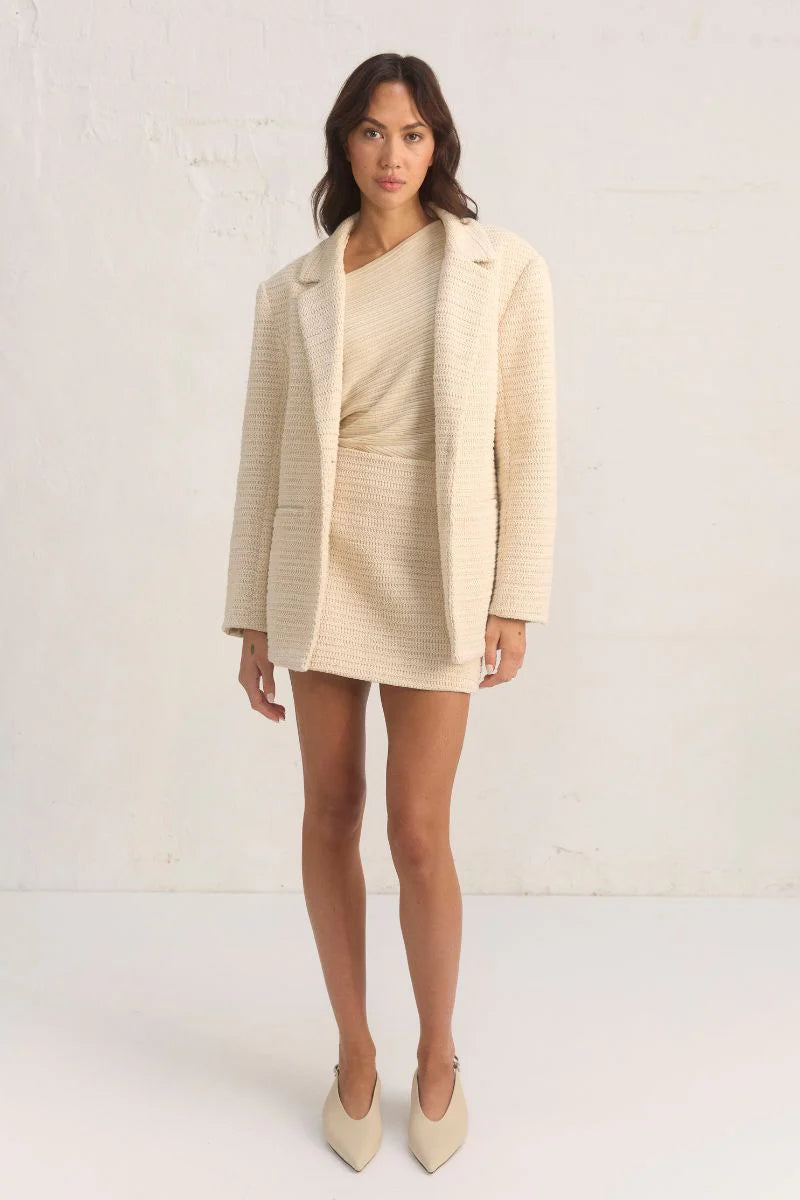 Celest Knit Top | Cream