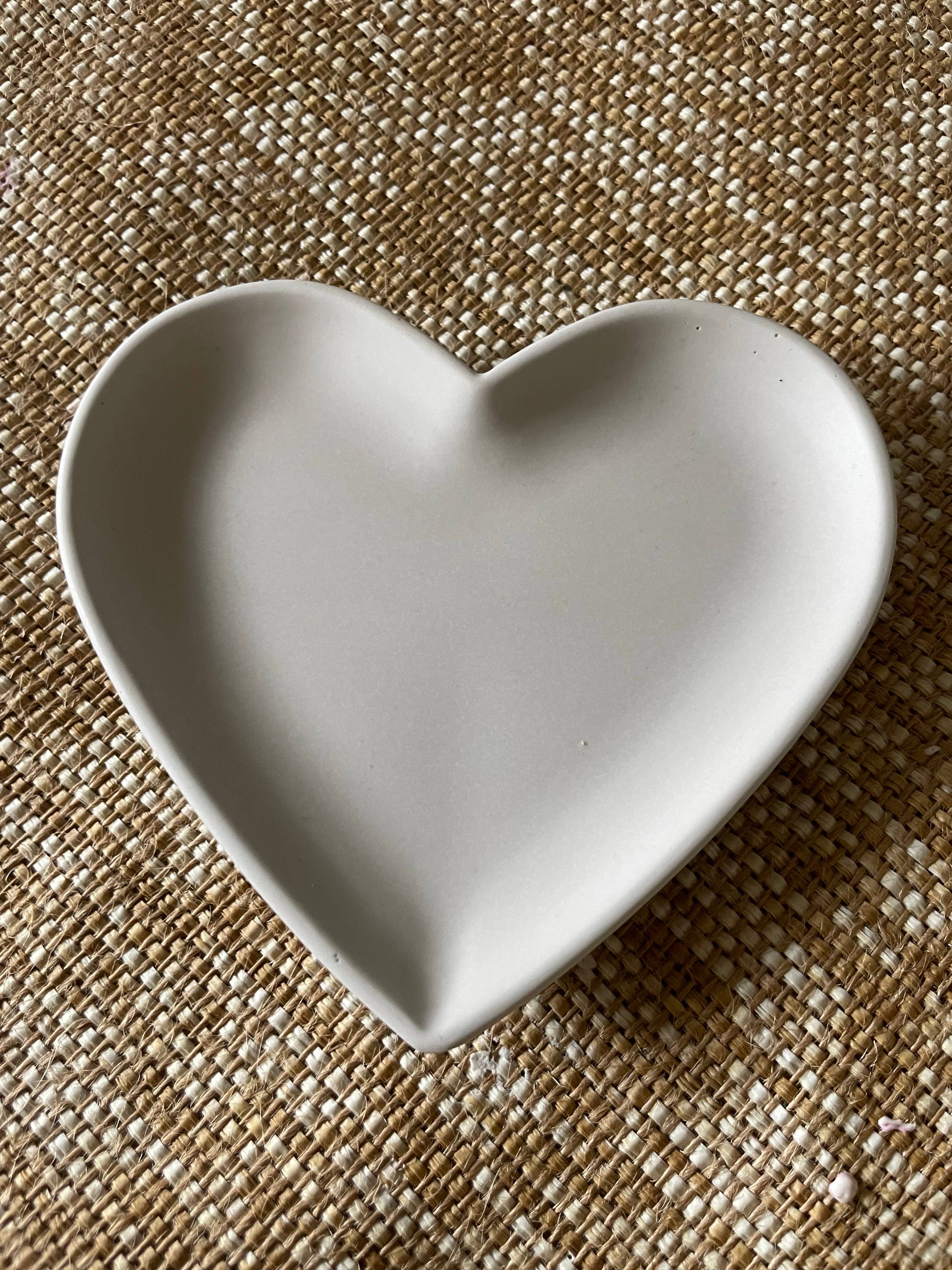 Heart Trinket Tray | Sage