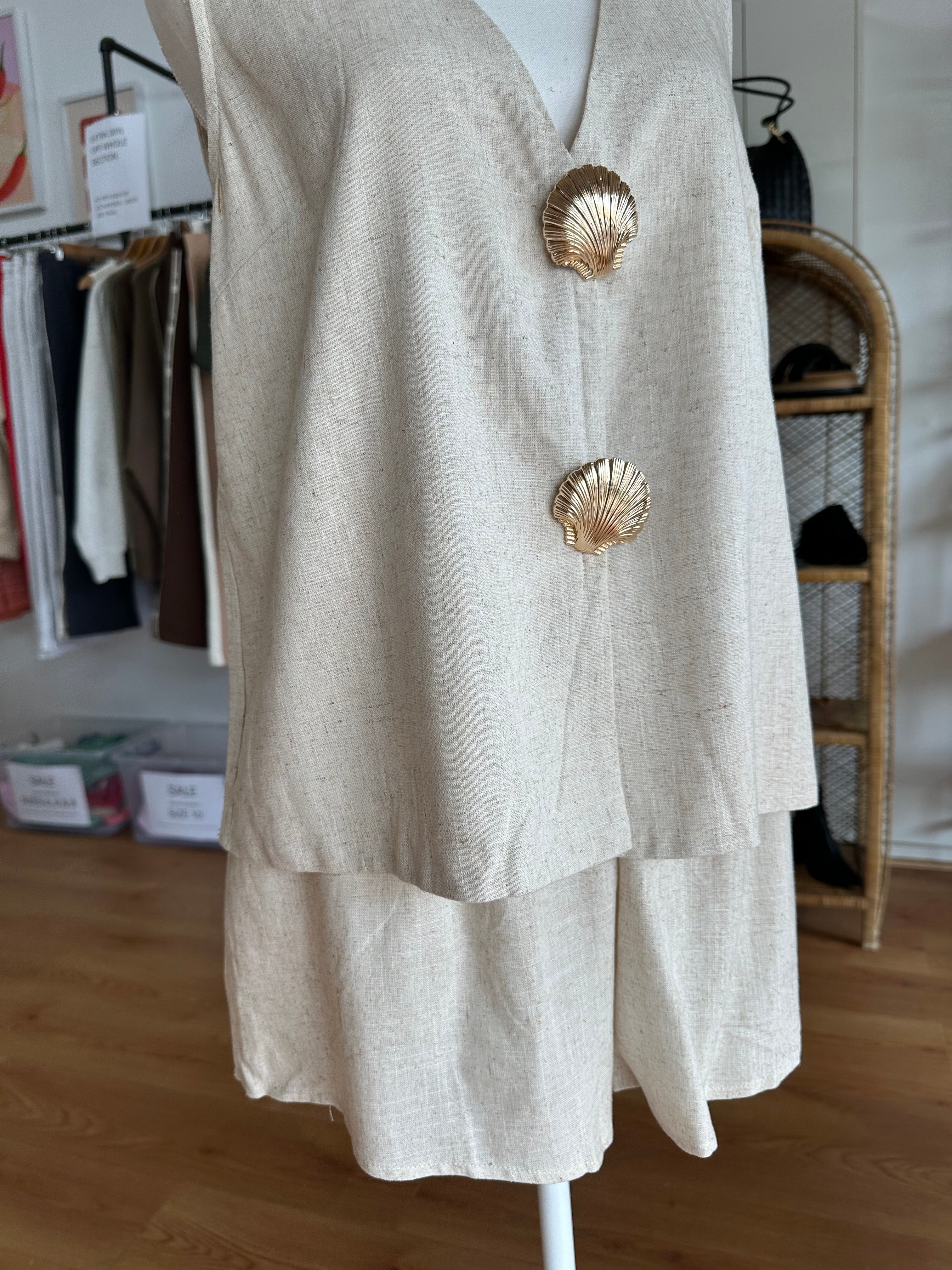 By Frankie Jada Shell Set | Oatmeal