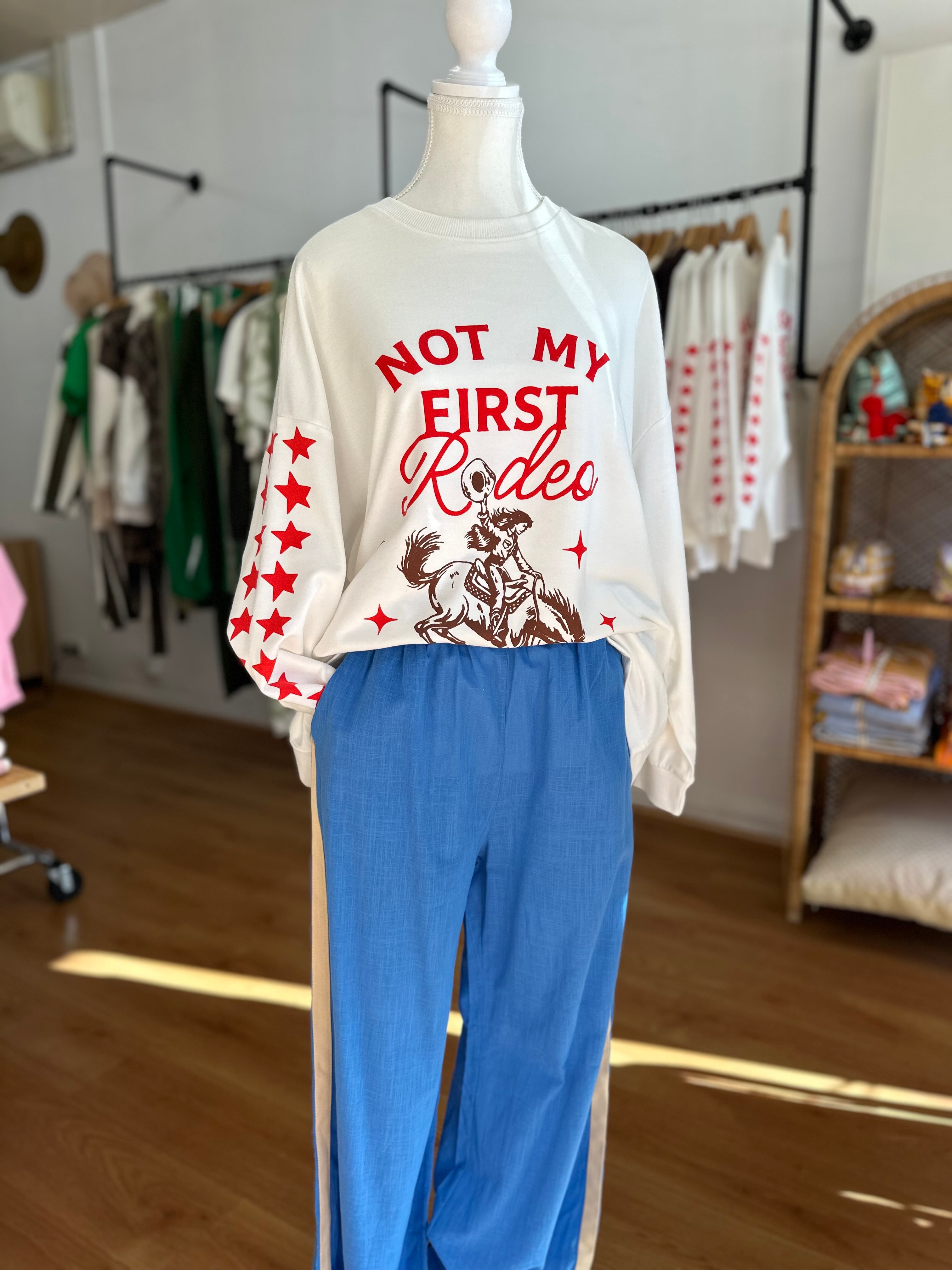 By Frankie Racer Pant | Blue