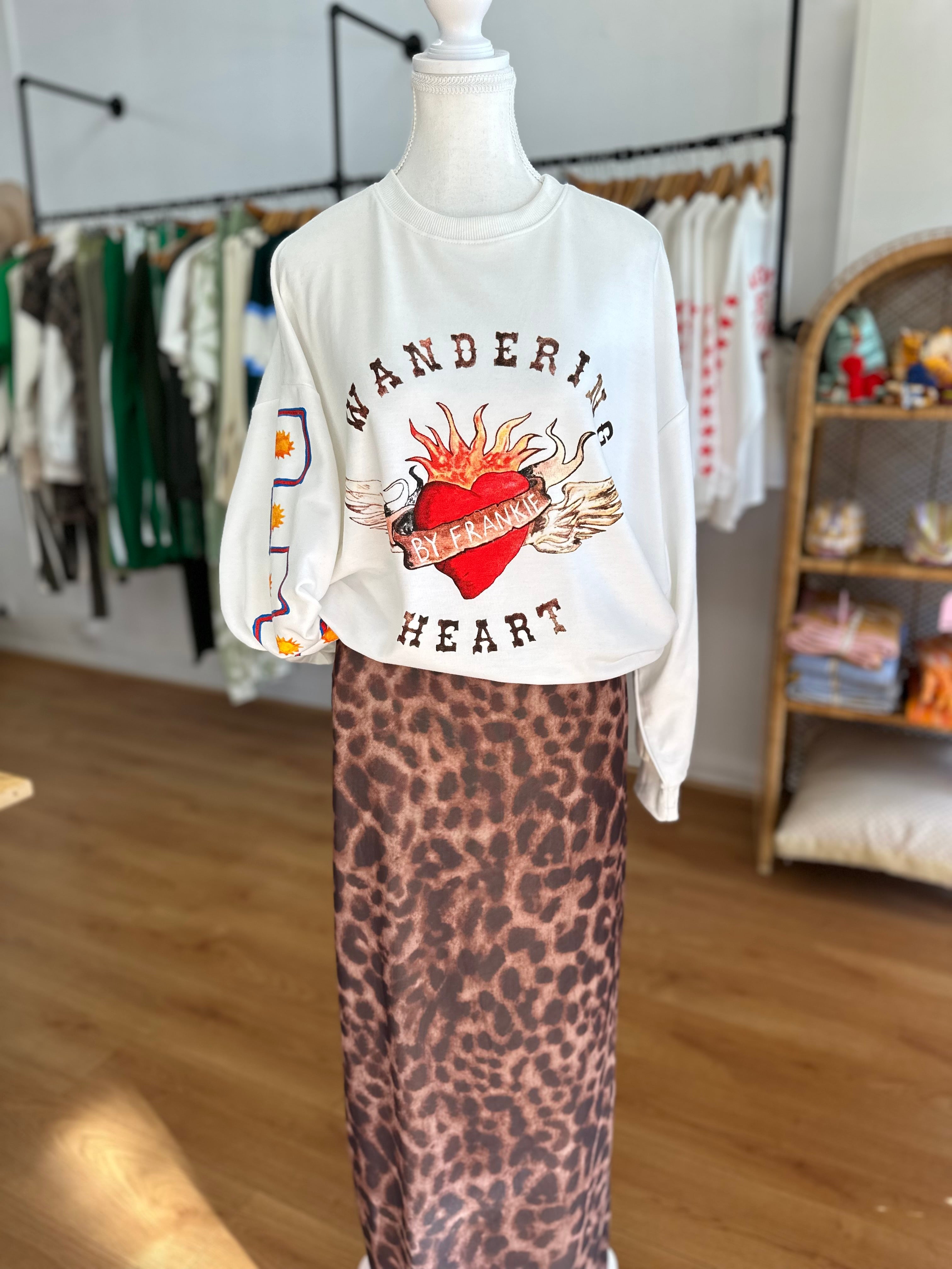 By Frankie - Benni Leopard maxi Skirt