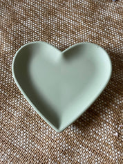 Heart Trinket Tray | Sage