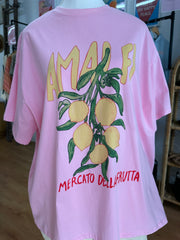 By Frankie Amalfi Pink Tee