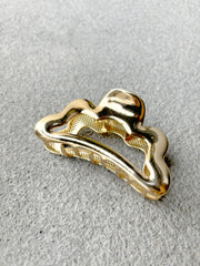 Liana Metal Hair Claw Clips | Gold