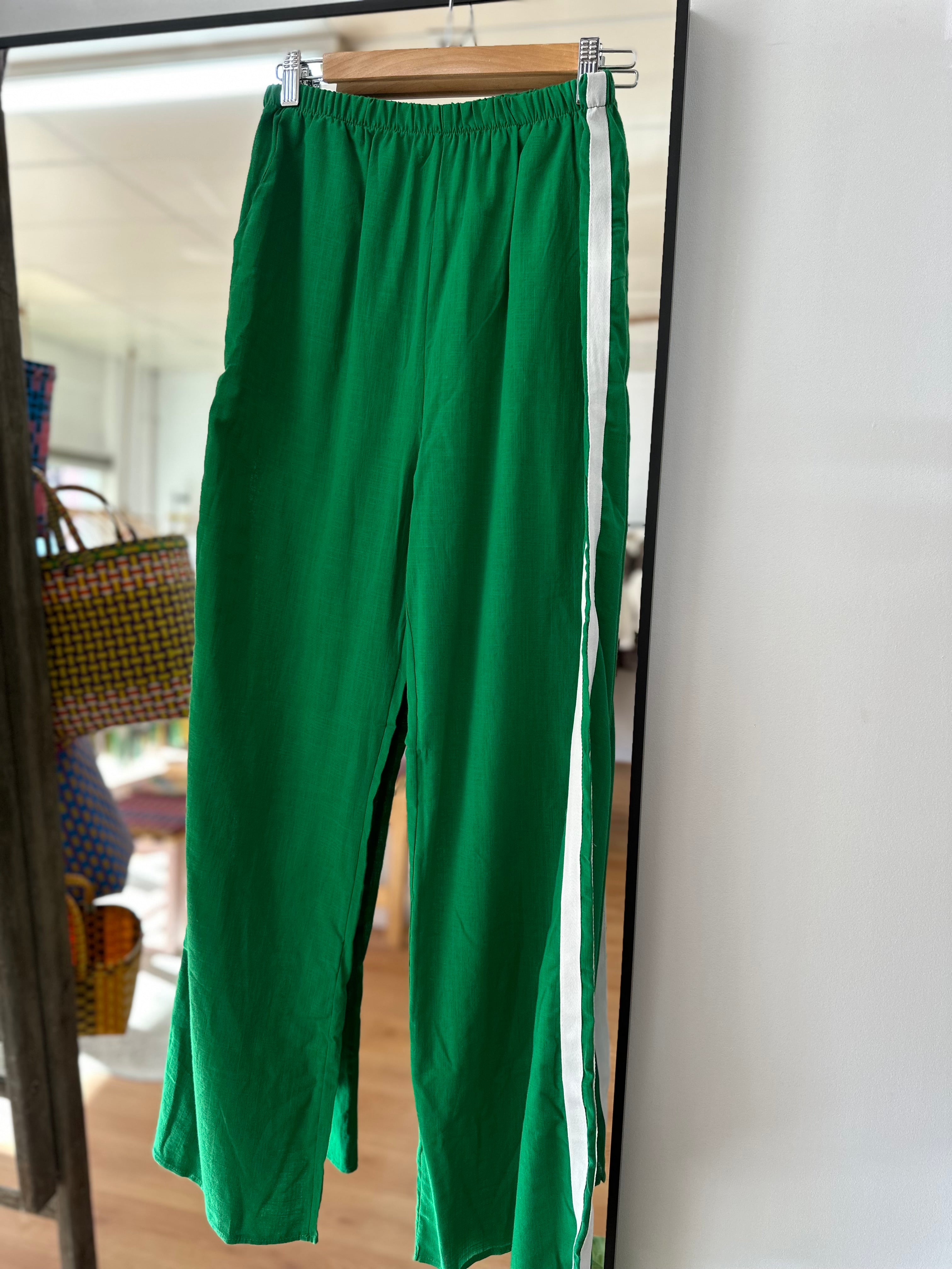 By Frankie Racer Pant | Green