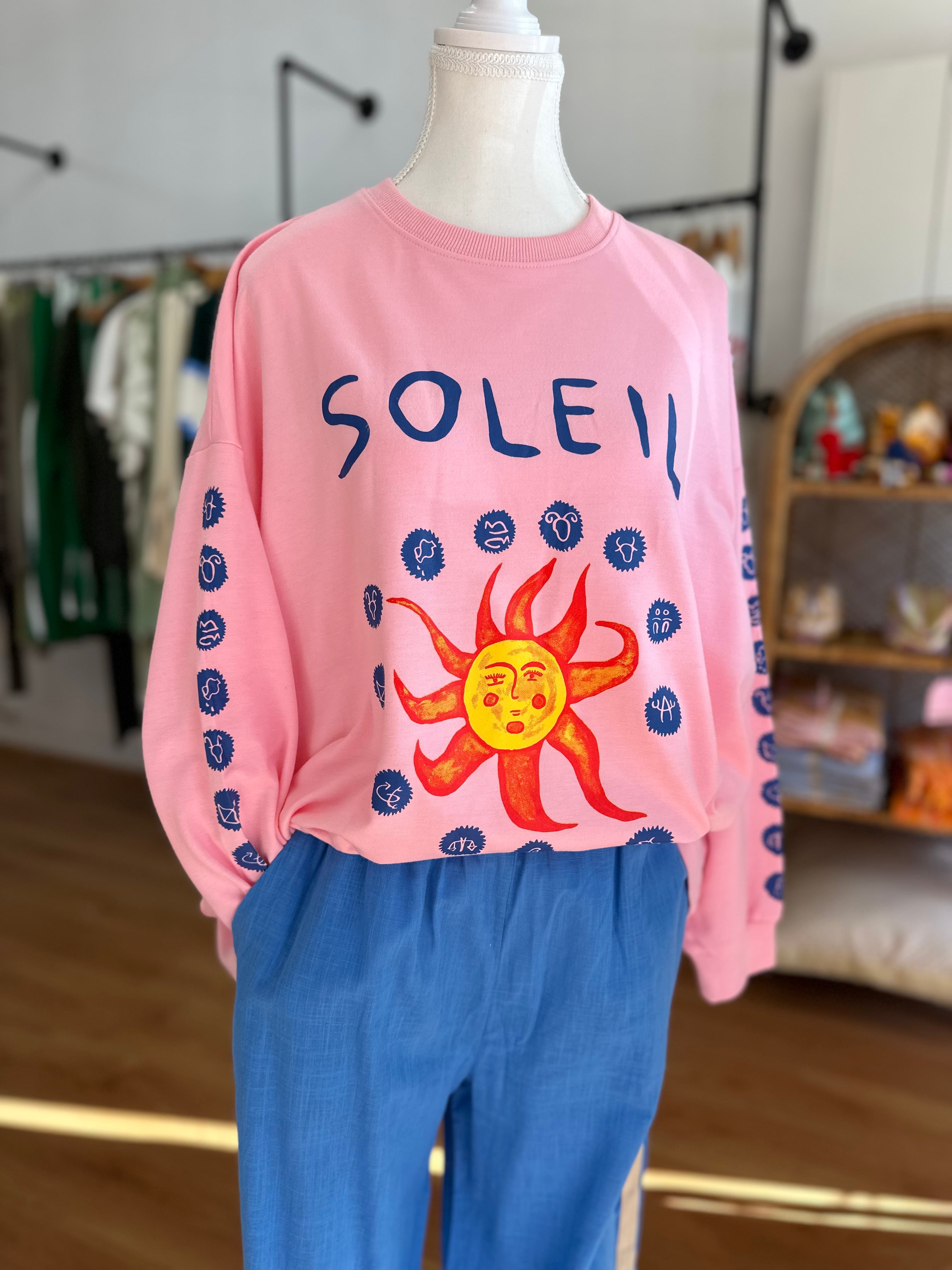 By Frankie Soleil Long Sleeve | Pink