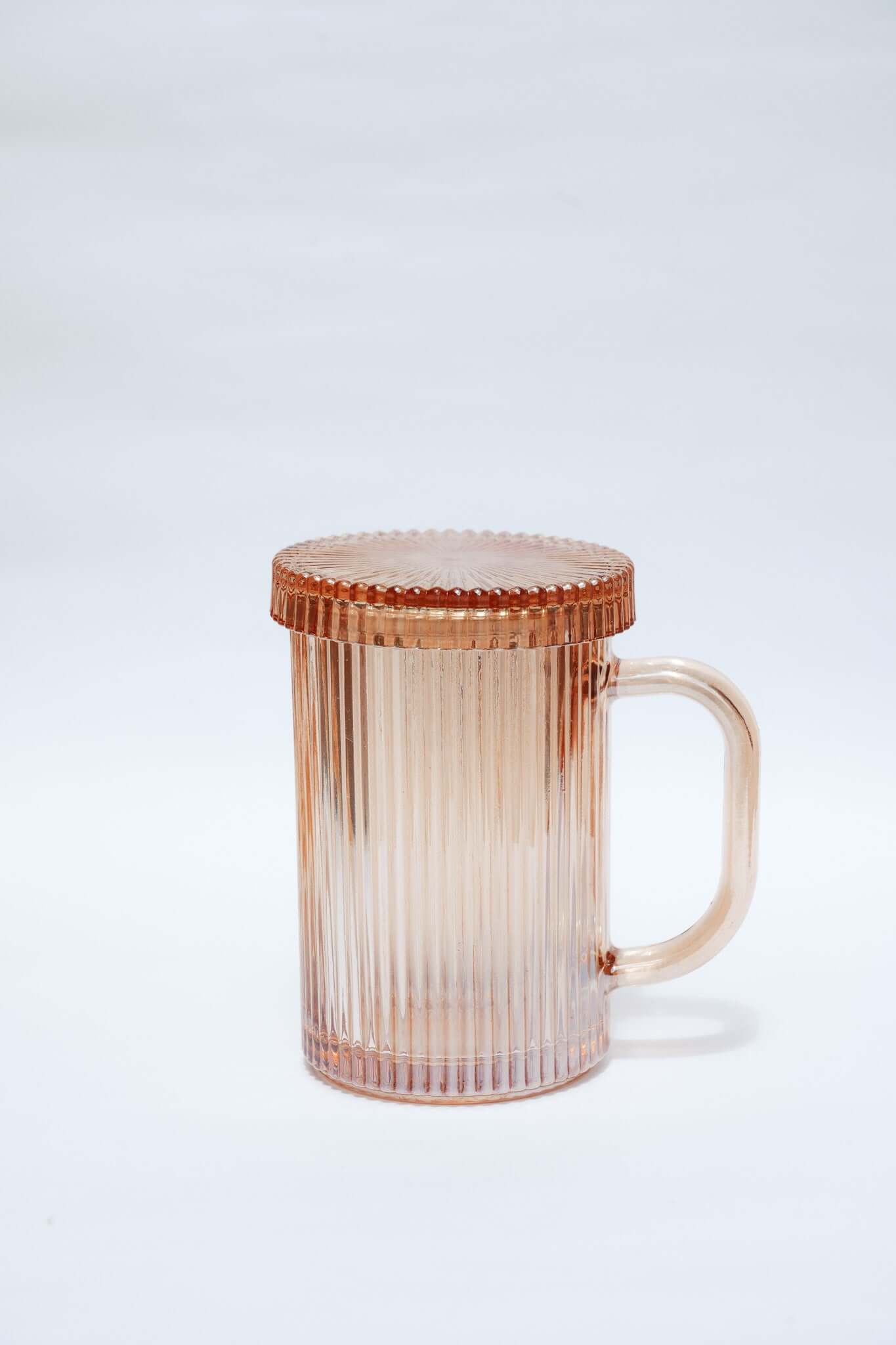 THE HARLEE GLASS MUGS: Pink