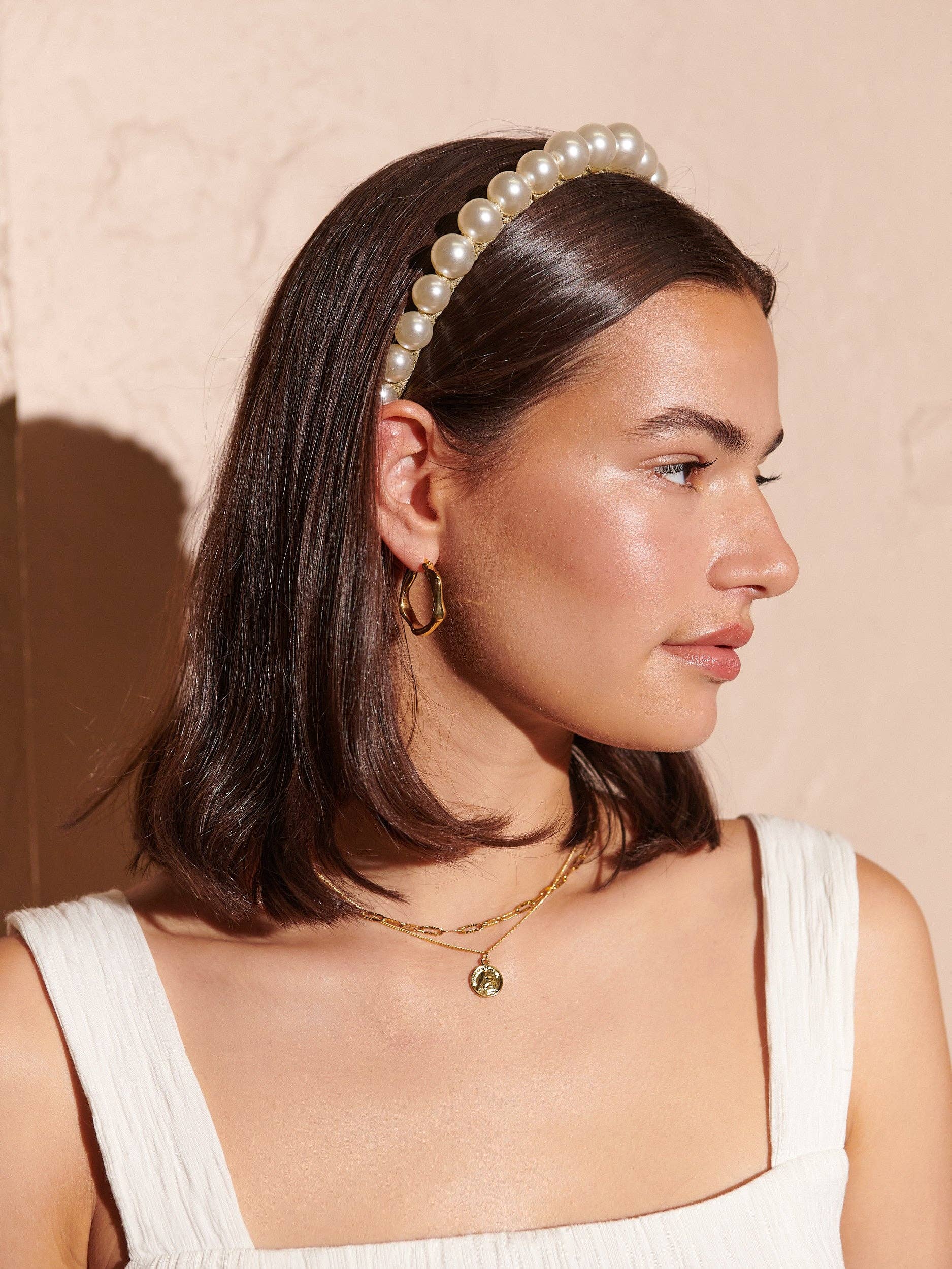 Emma Pearl Statement Headband