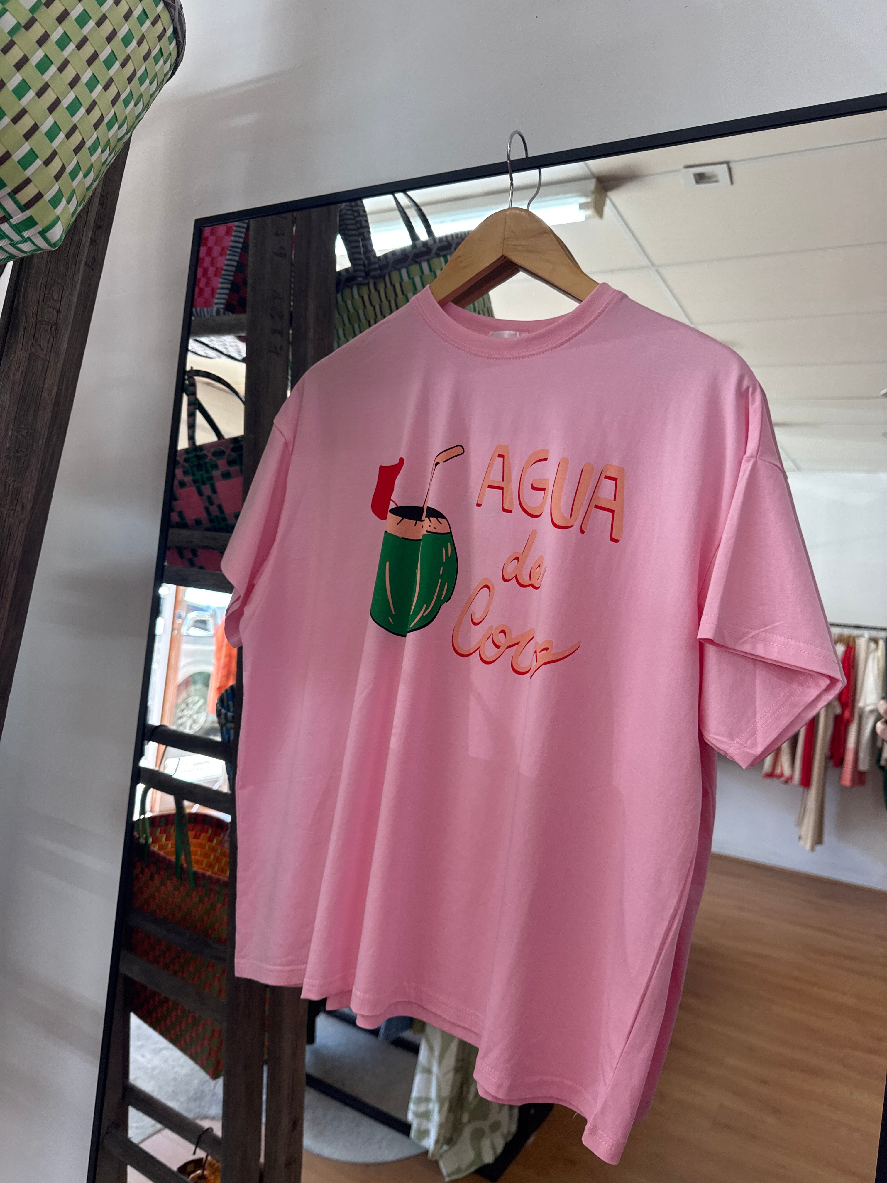 By Frankie - Agua De Coco Tee | Pink